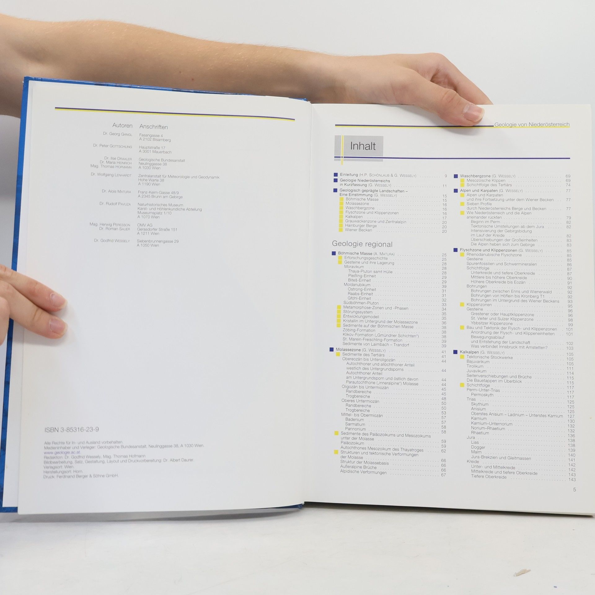 Georg Gangl Geologie der österreichischen Bundesländer Niederösterreich