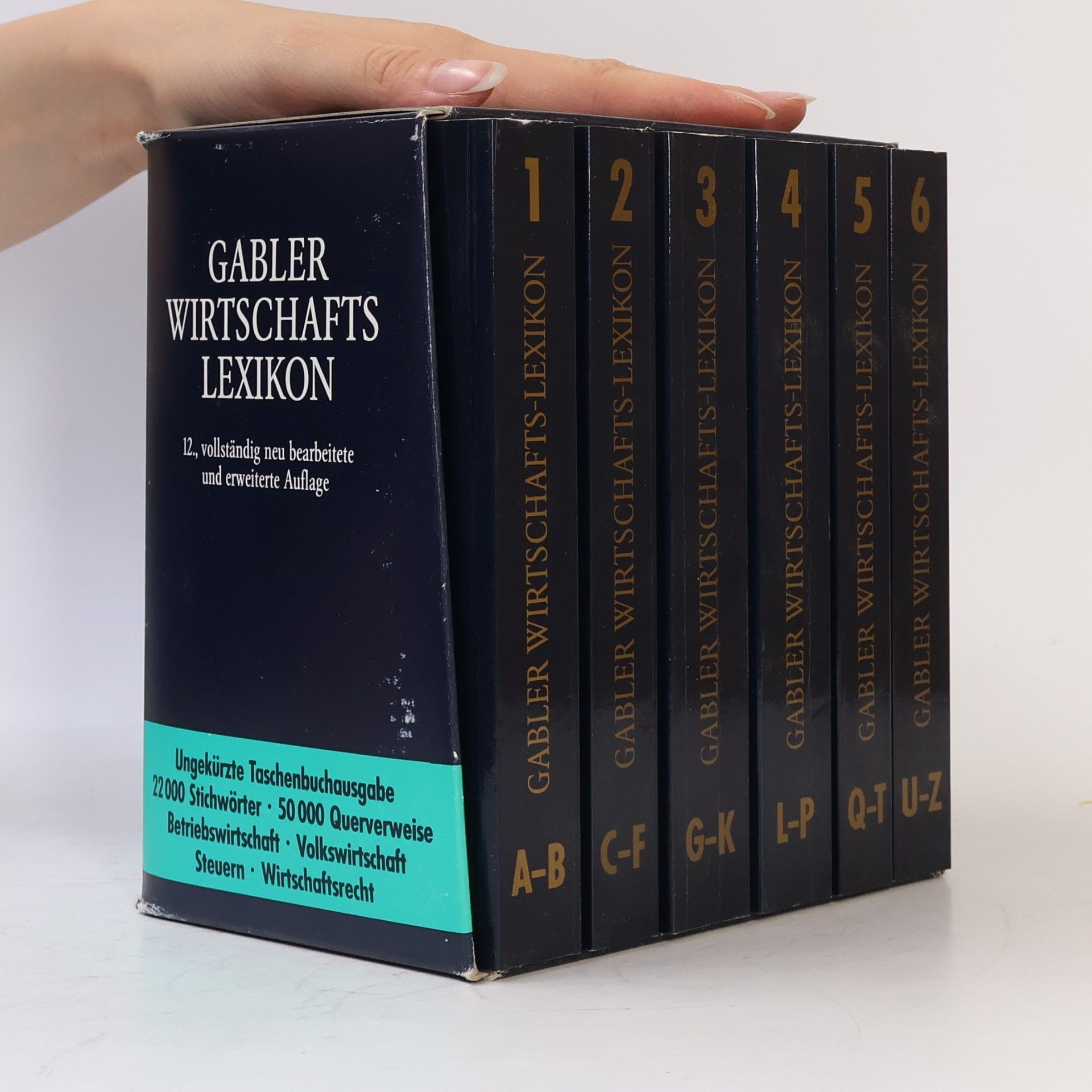 Autorenkollektiv Gabler Wirtschafts - Lexikon 1-6