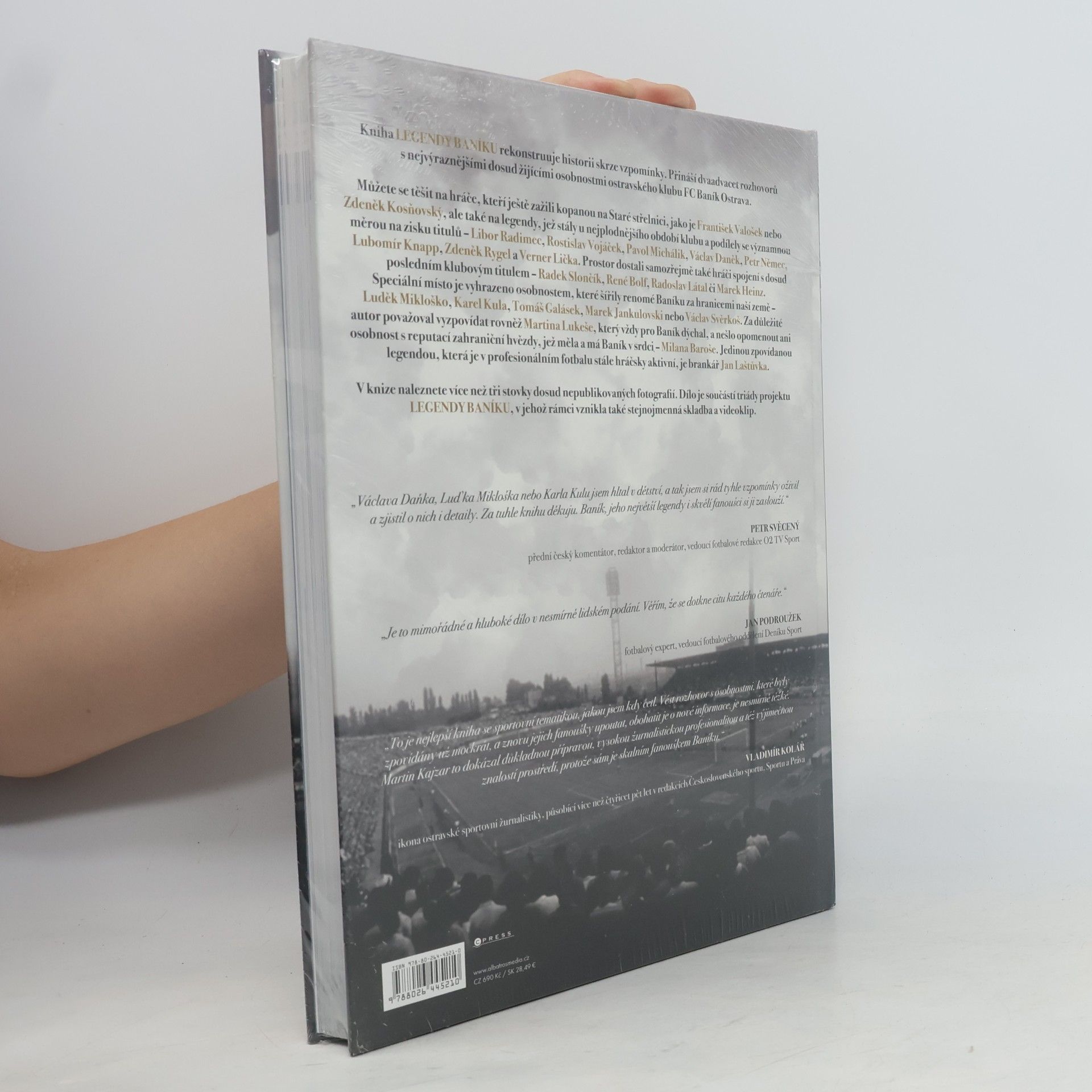 Martin Kajzar Legendy Baníku : historie v rozhovorech a fotografiích