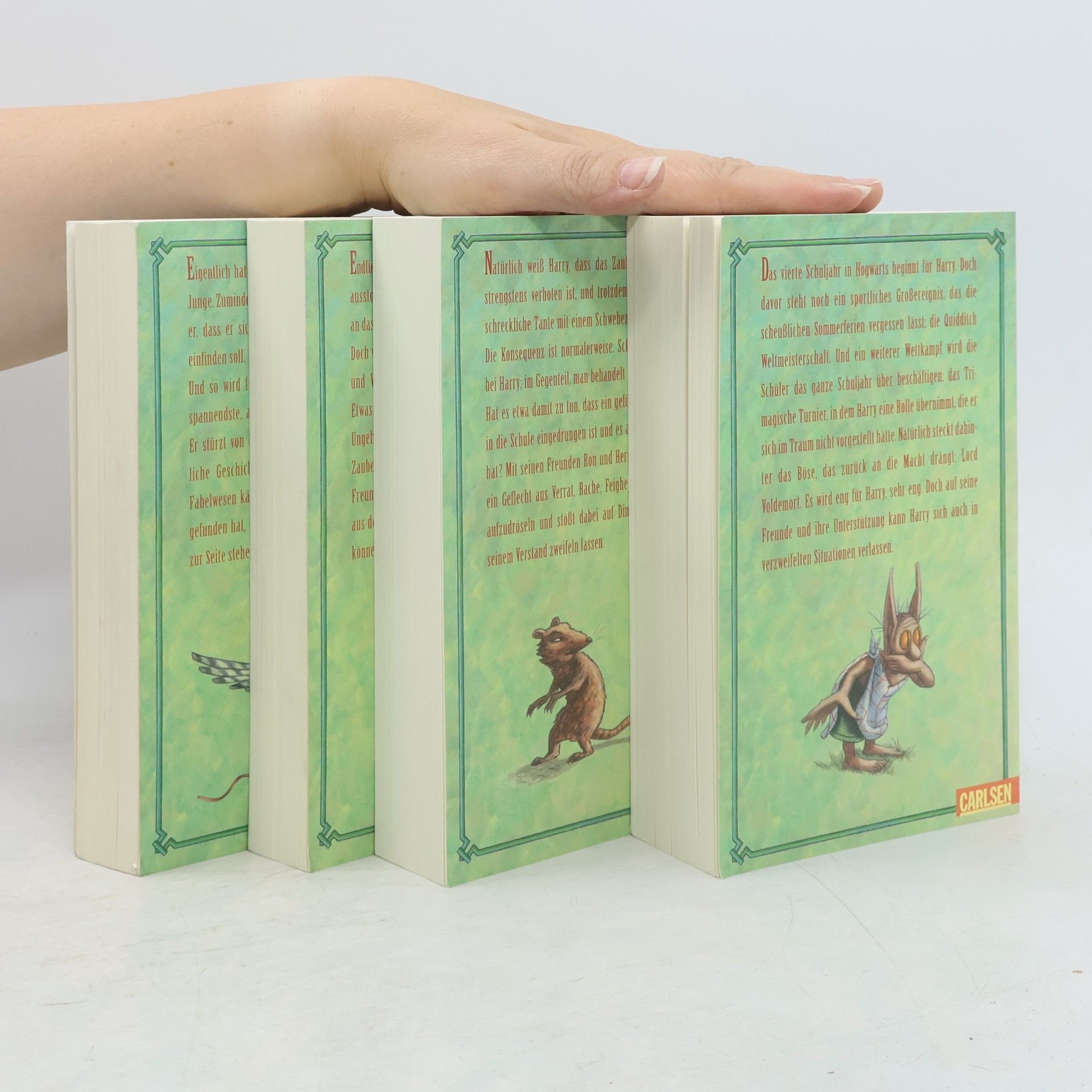 J. K. Rowling Harry Potter ZauberBox. 4 Bände