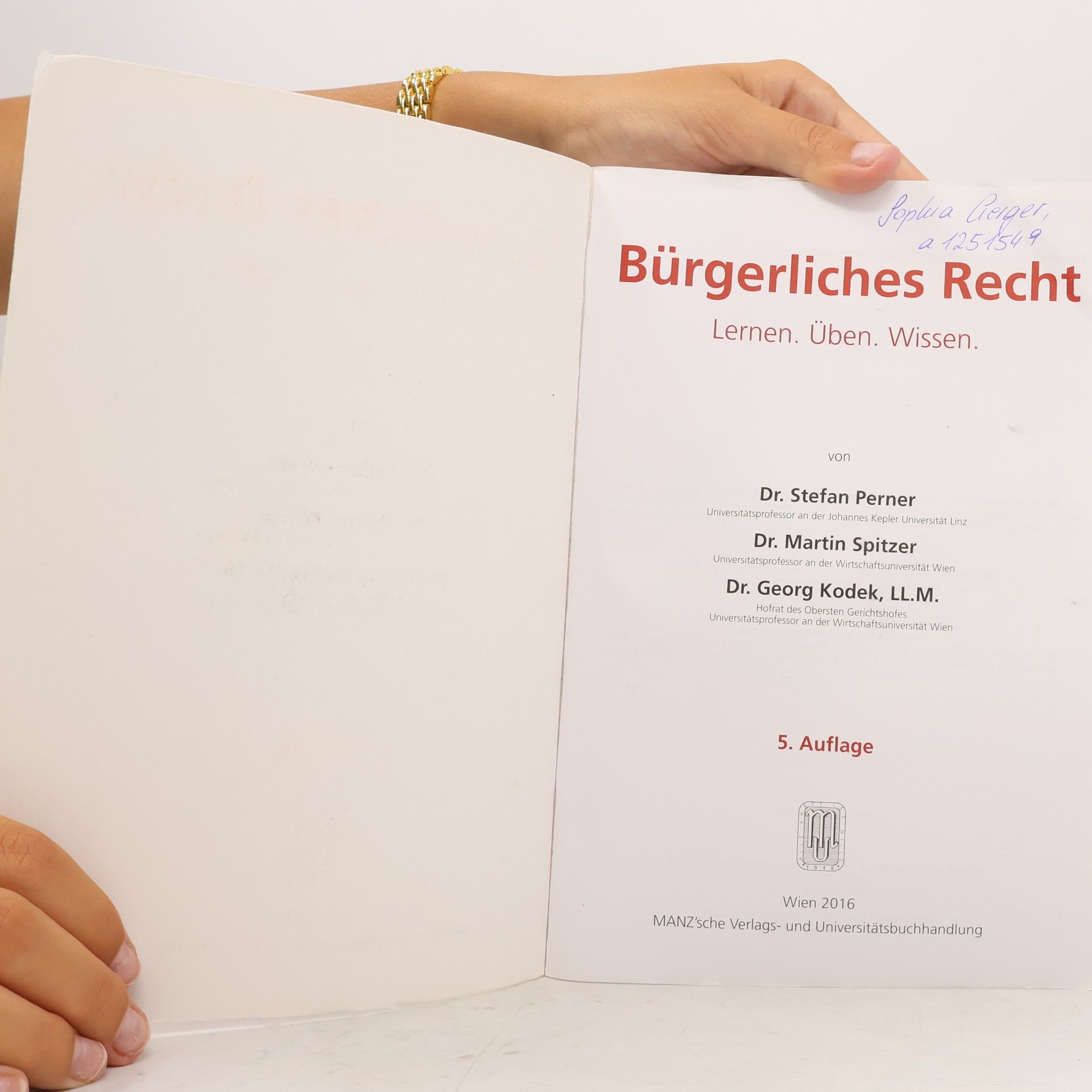 Georg E. Kodek Bürgerliches Recht: Glossar zur 5. Auflage