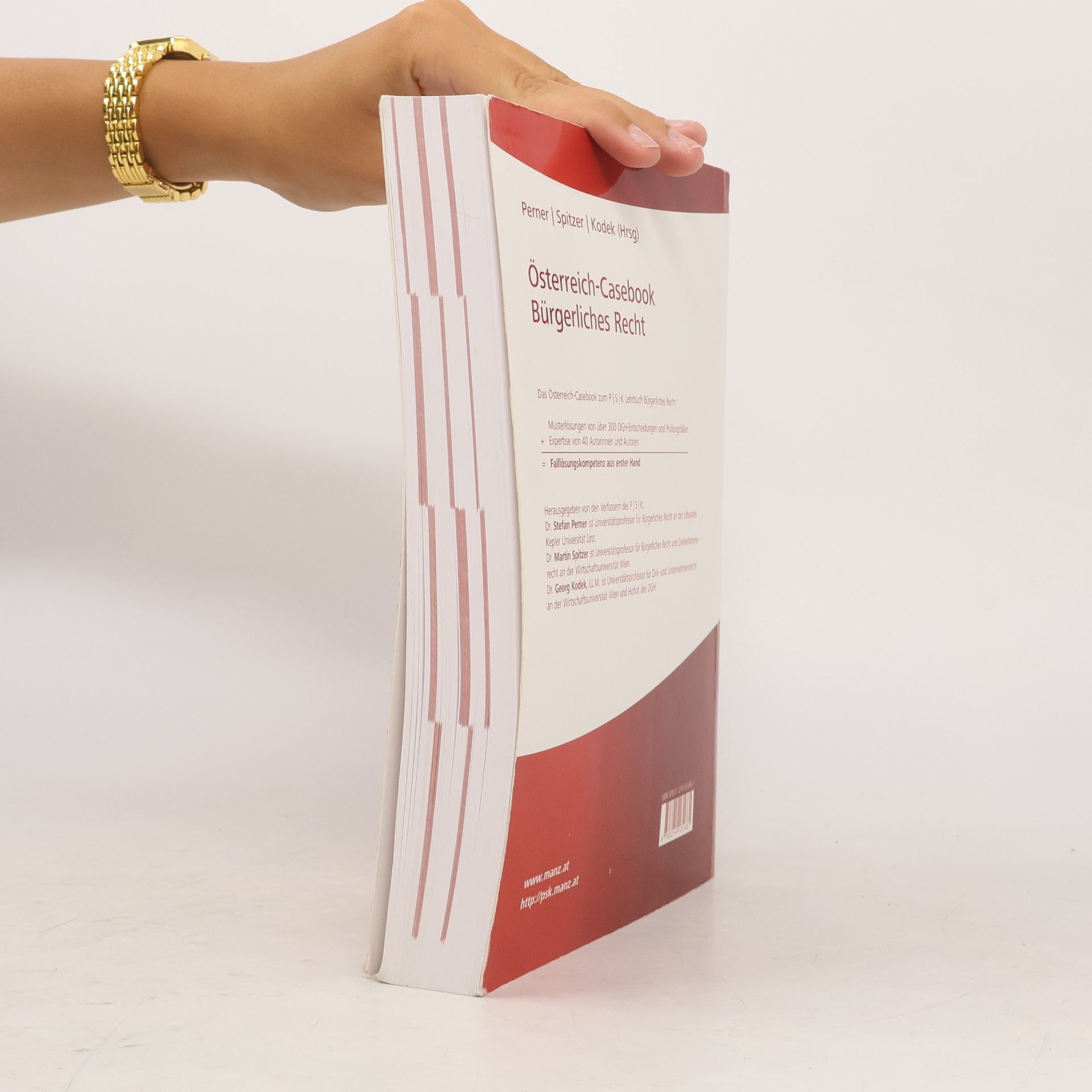 Stefan Perner Österreich-Casebook Bürgerliches Recht ; [mit Fällen aller Fakultäten: Graz, Innsbruck, Linz, Salzburg, Uni Wien, WU Wien]