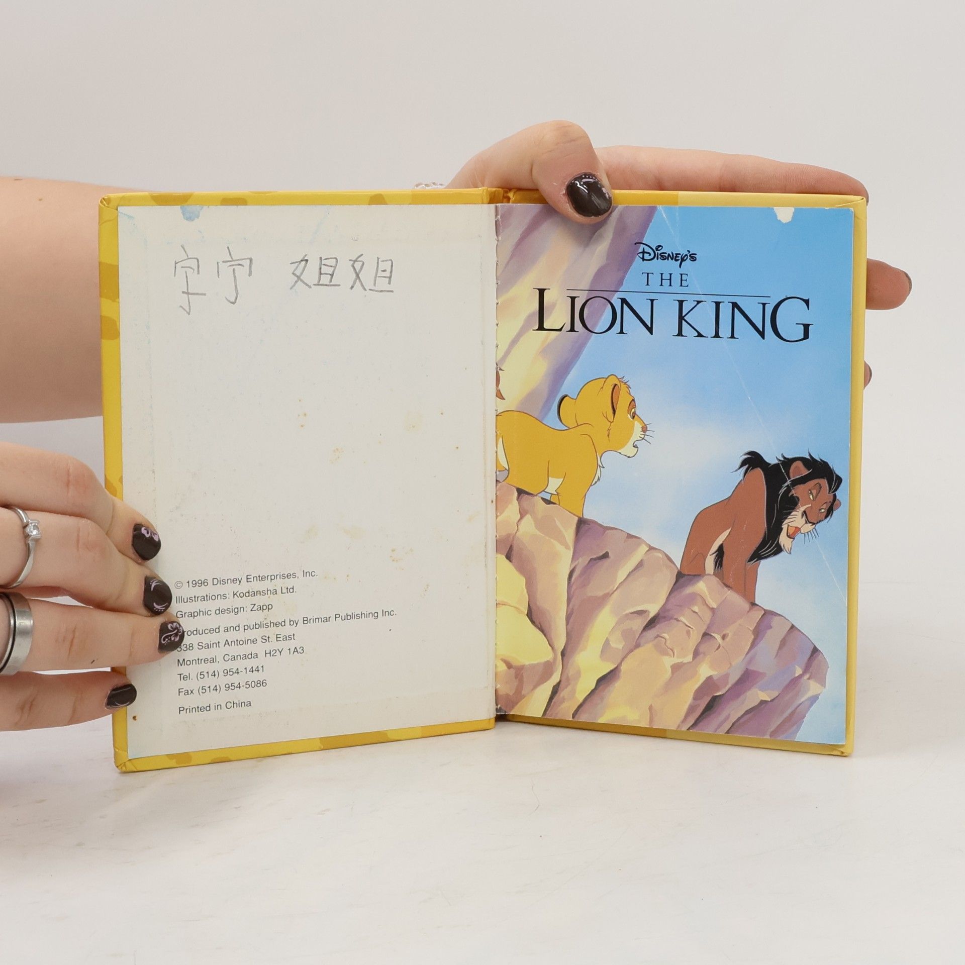 Ronald Kidd Disney's: The Lion King