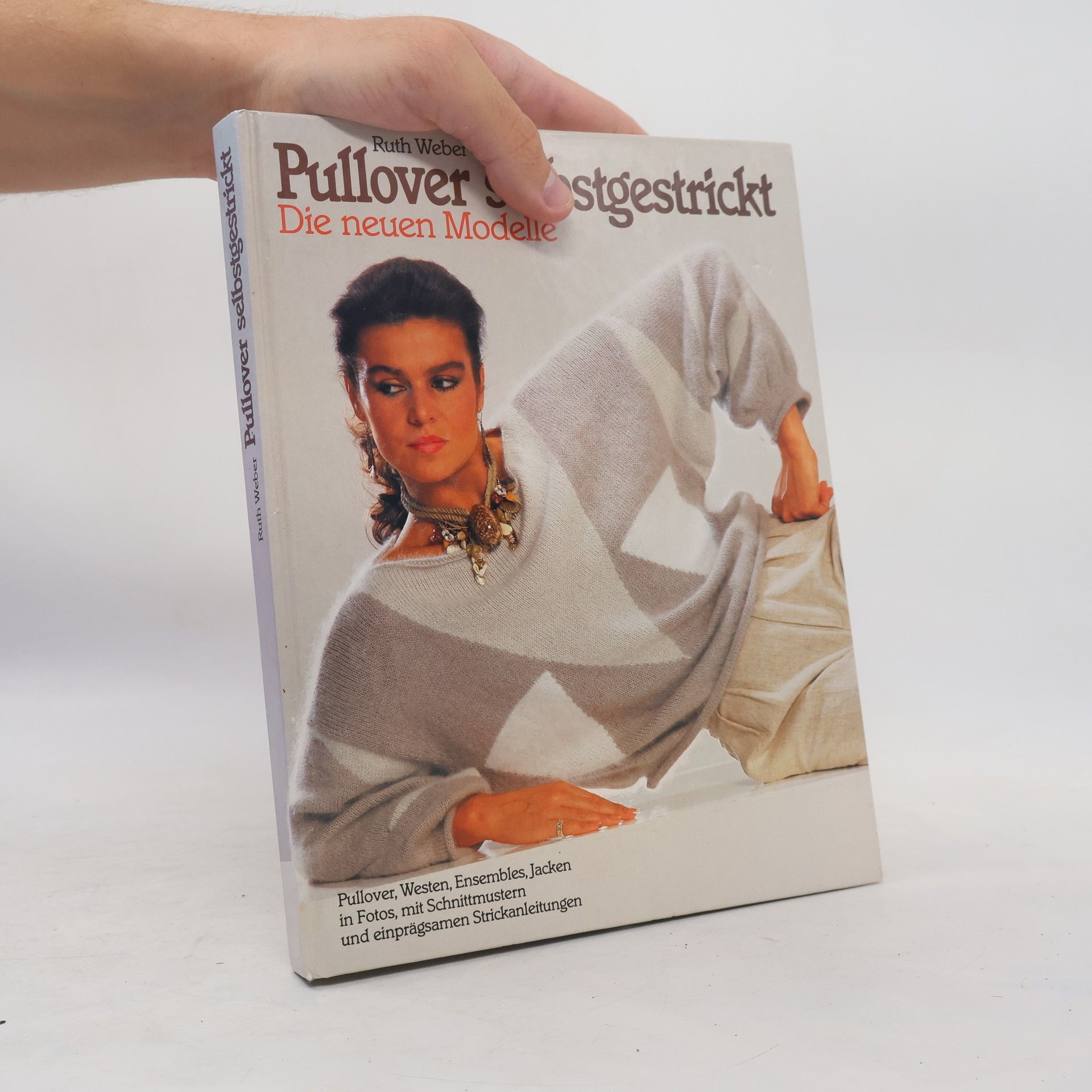 Ruth Weber Pullover selbsgestrickt