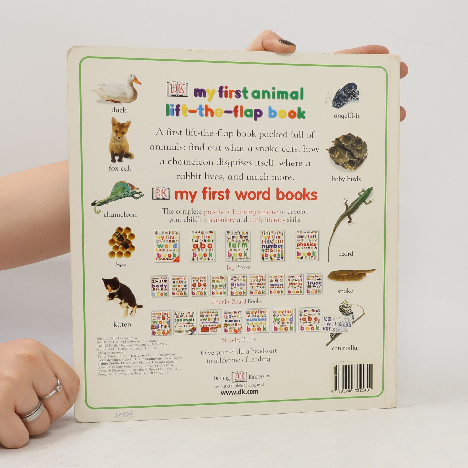 Dorling Kindersley Publishing Staff My First Animal Lift the Flap Board Book