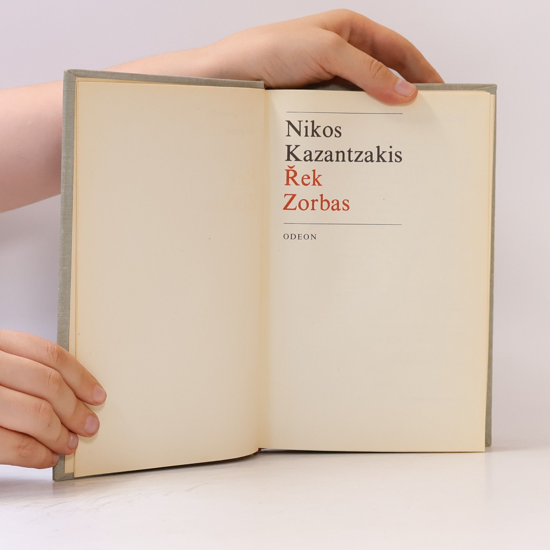 Nikos Kazantzakis Řek Zorbas