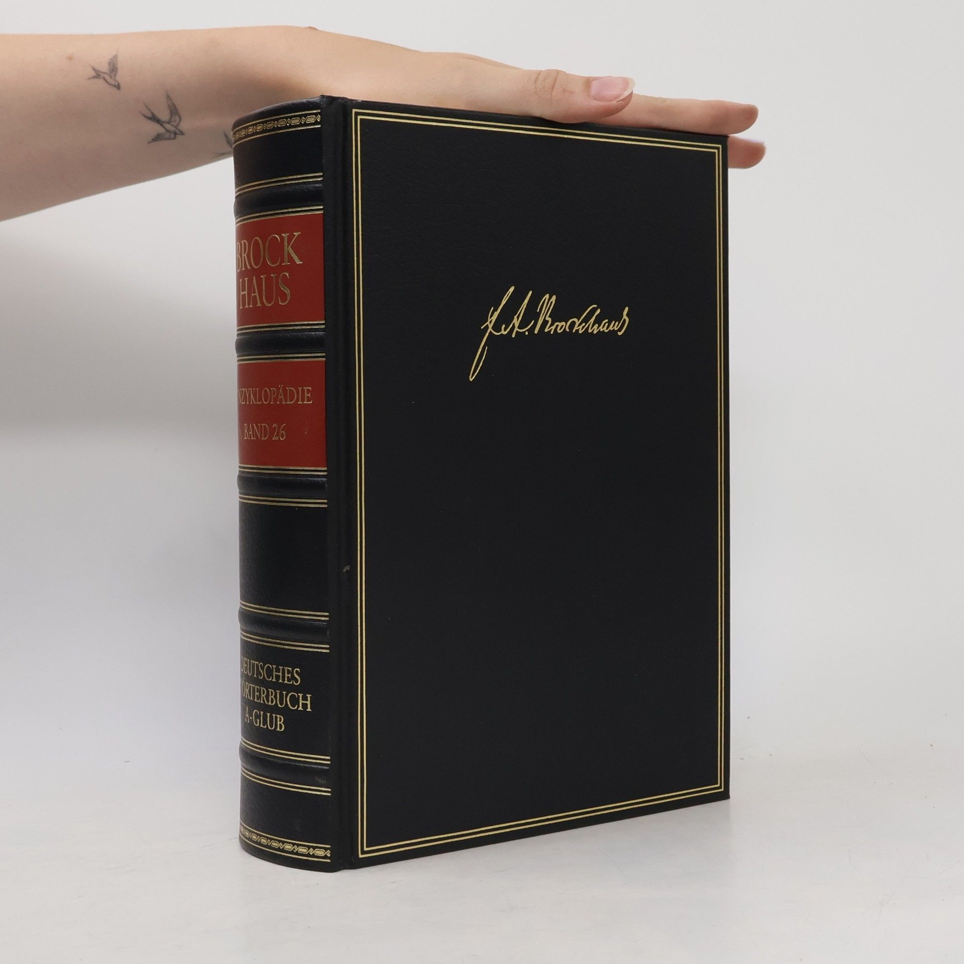 Günther Drosdowski Brockhaus Enzyklopädie. Band 26, Deutsches Wörterbuch A-GLUB
