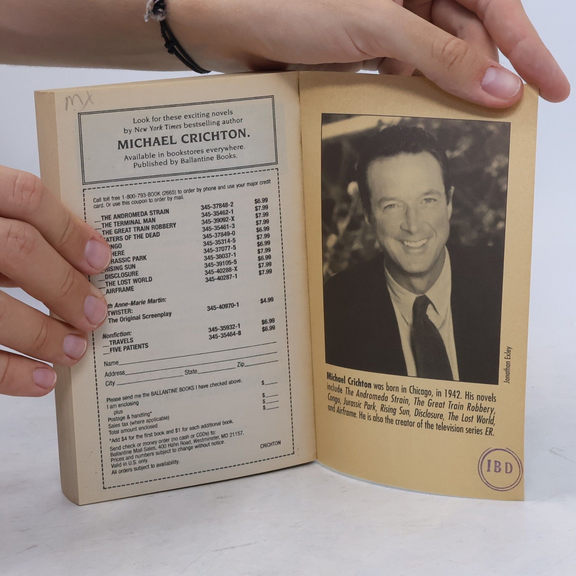 Michael Crichton The Terminal Man