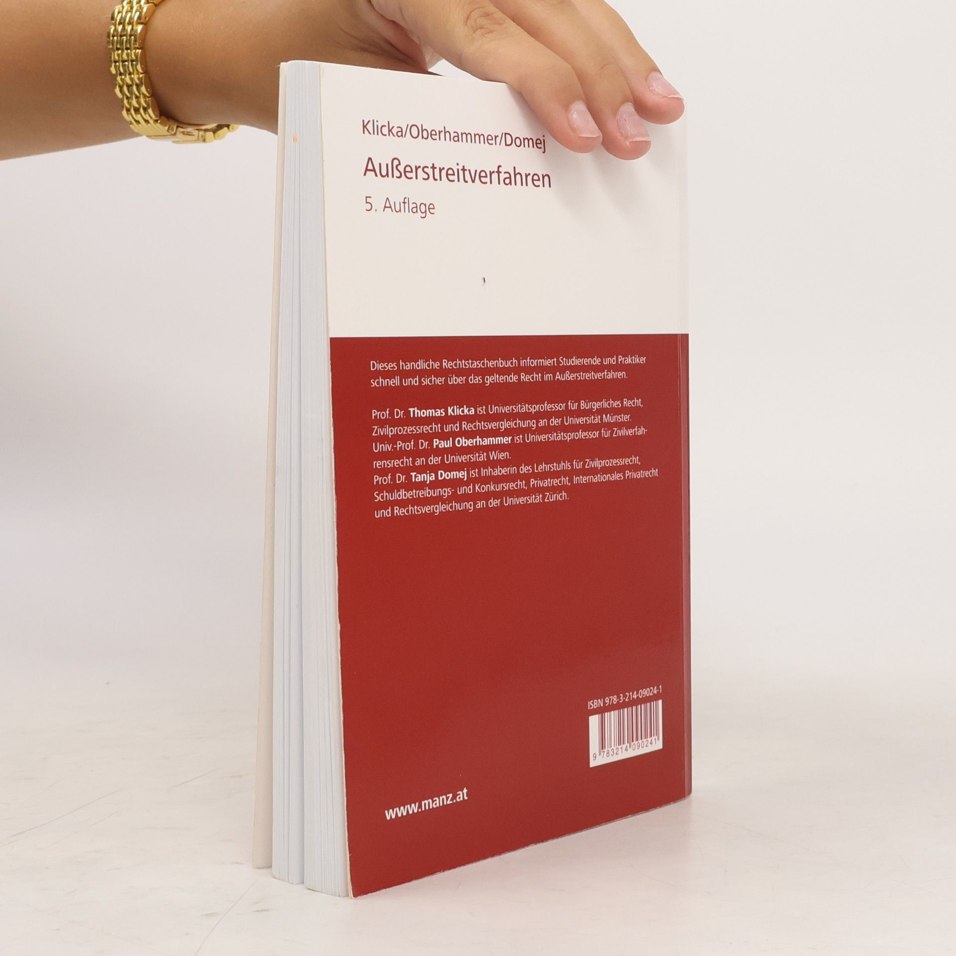 Thomas Klicka Außerstreitverfahren