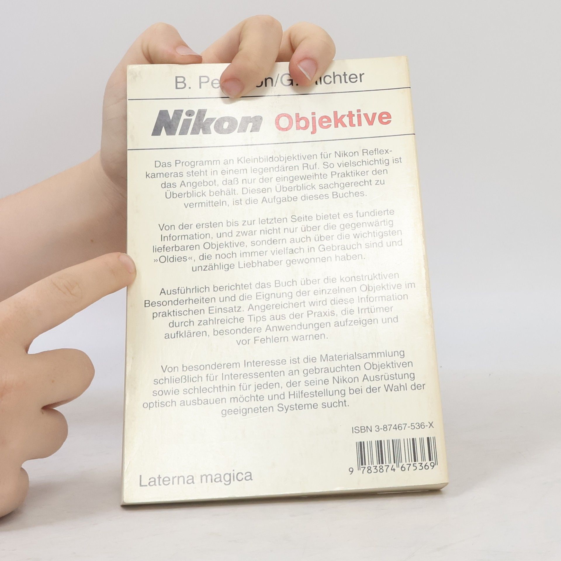 B. Peterson Nikon-Objektive