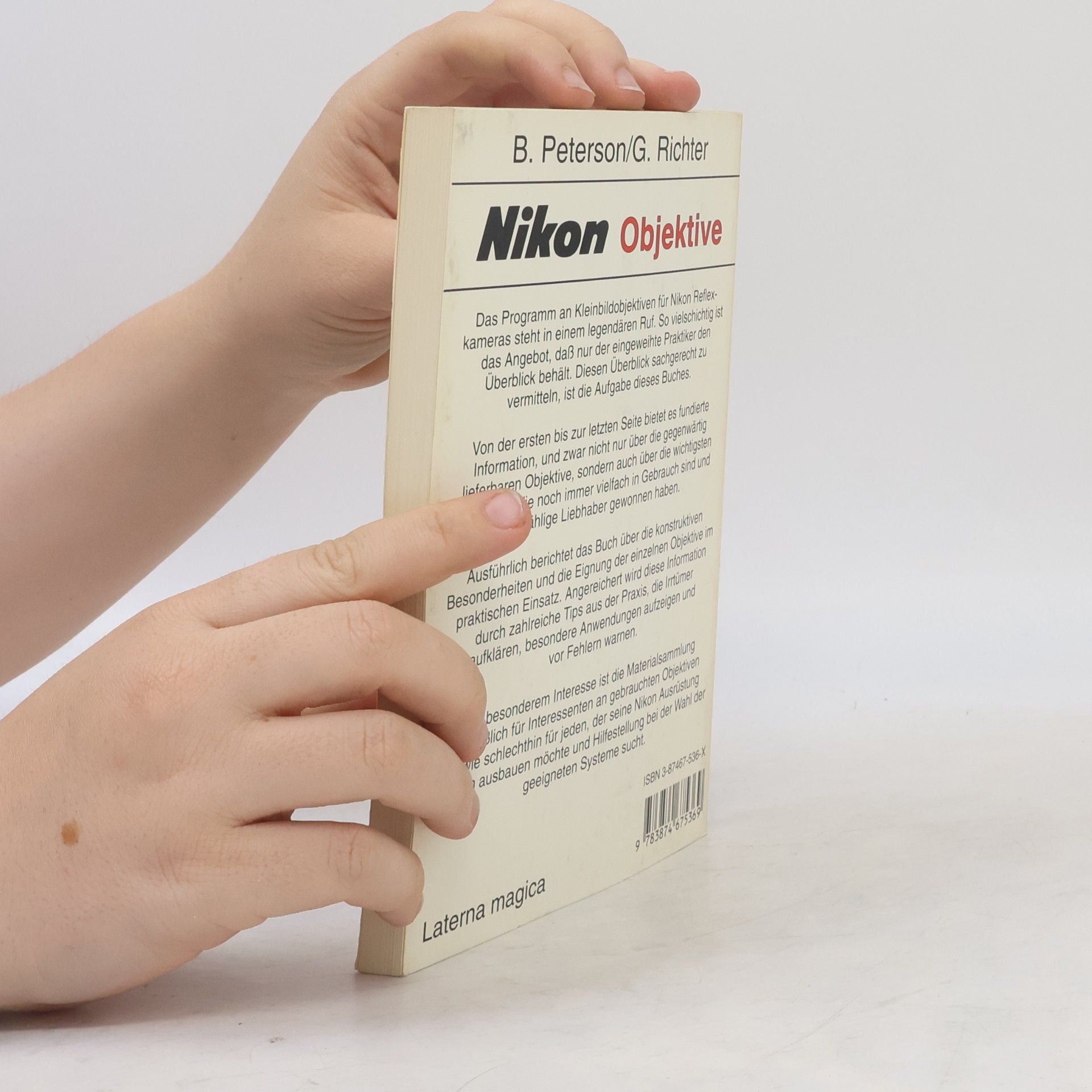 B. Peterson Nikon-Objektive