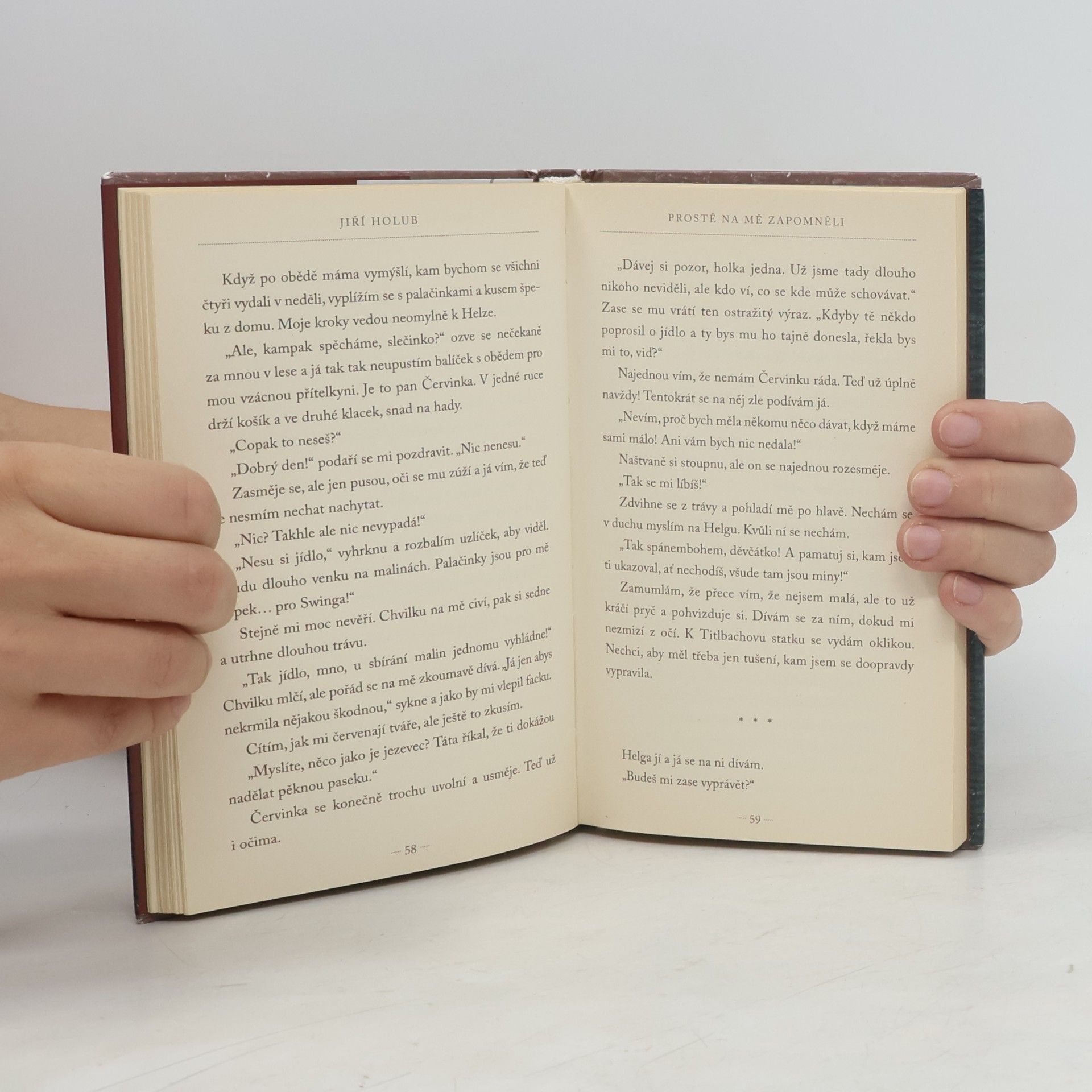 Jiří Holub Prostě na mě zapomněli