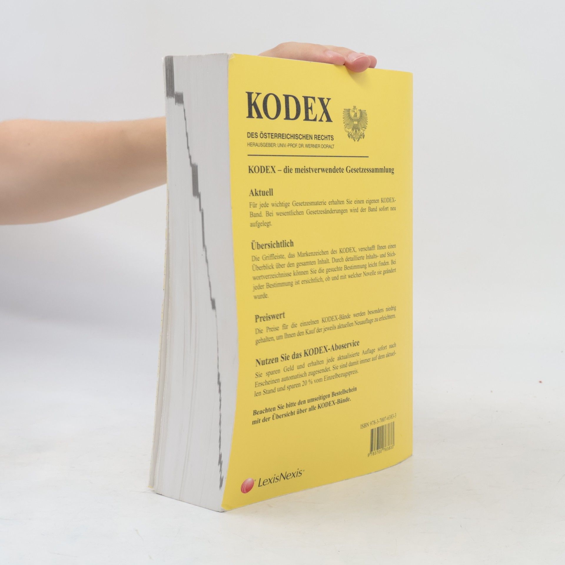 Werner Doralt Kodex. Unternehmensrecht 2016