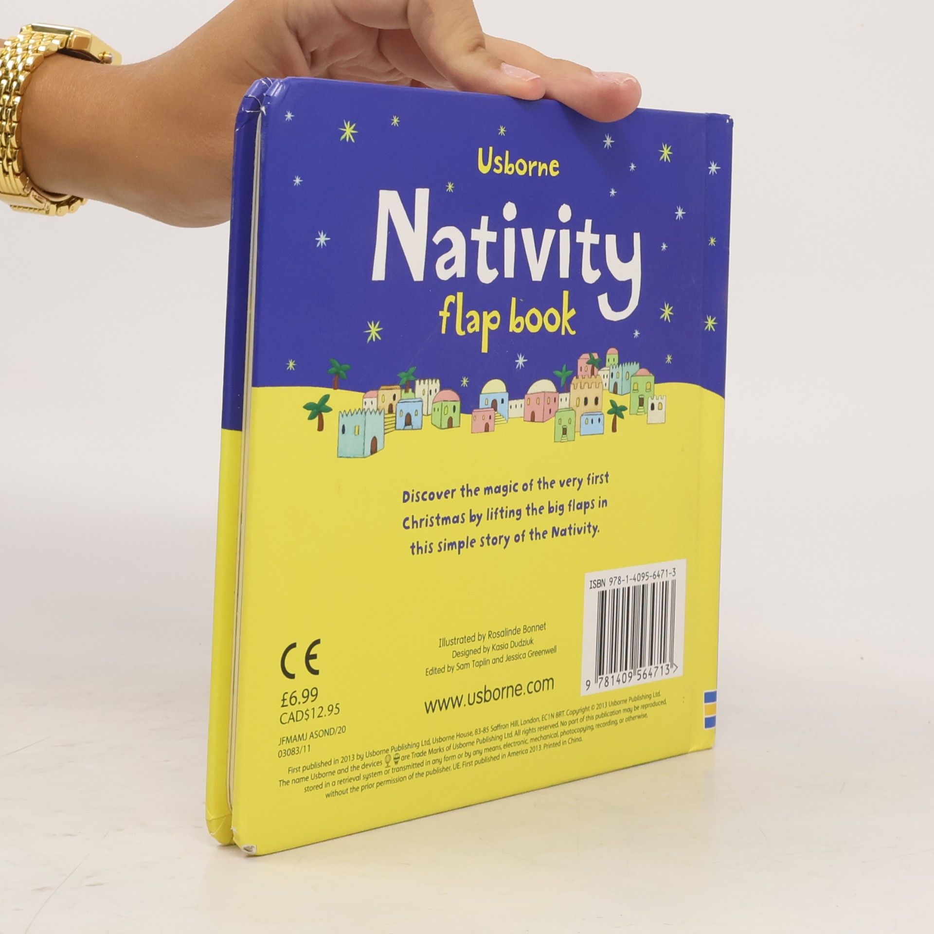 Kasia Dudziuk Nativity Flap Book