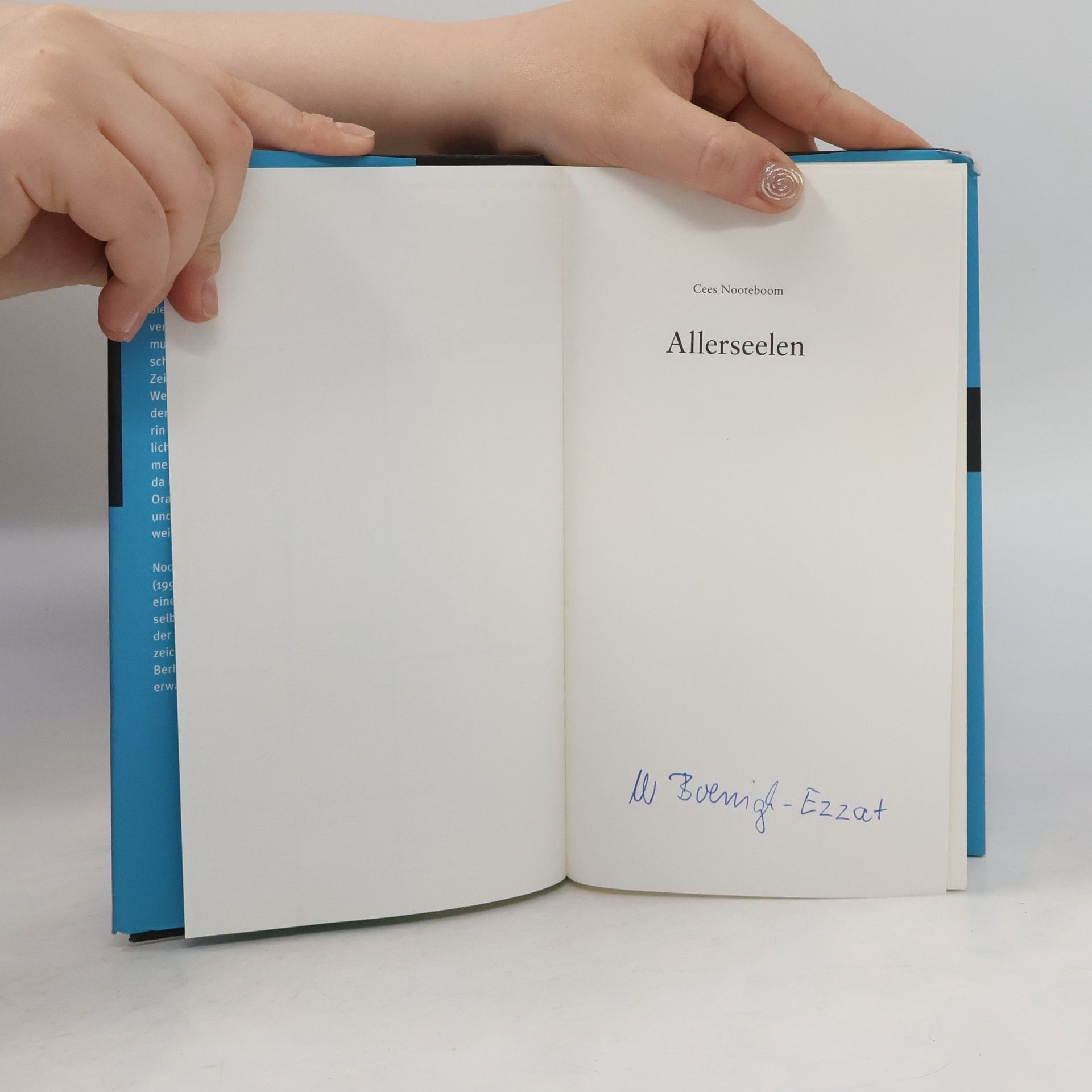 Cees Nooteboom Allerseelen