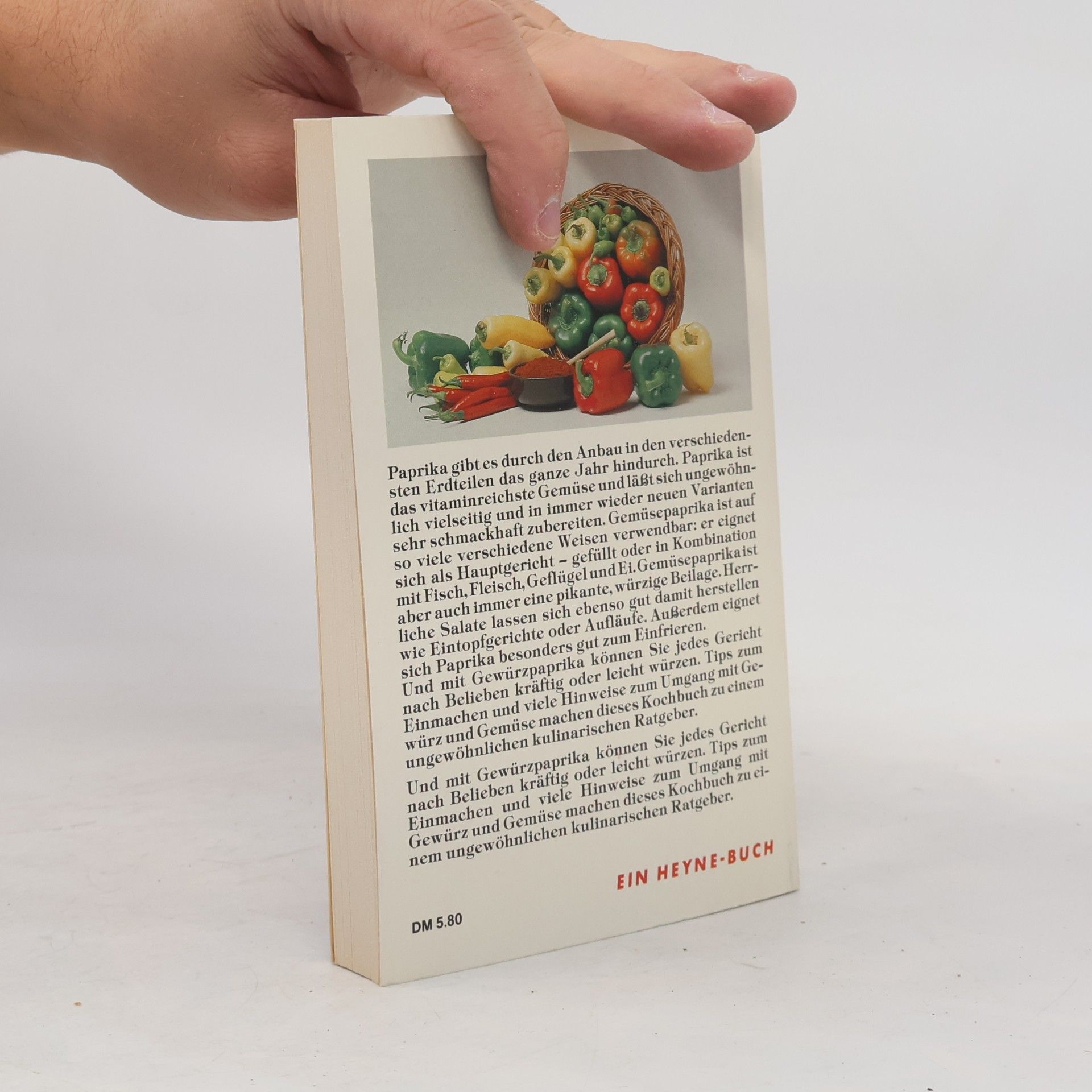 Heinz Denckler Das Paprika Kochbuch