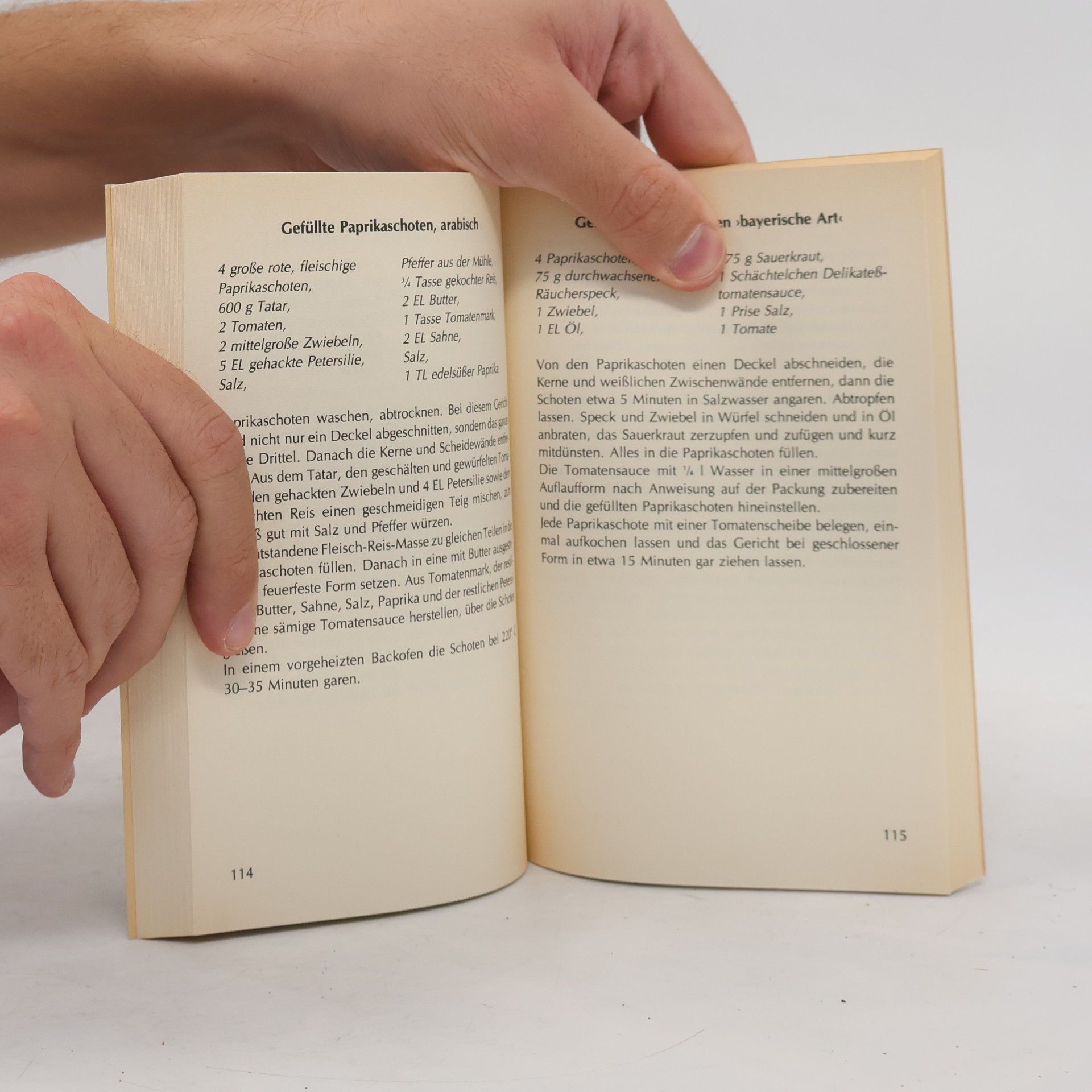 Heinz Denckler Das Paprika Kochbuch