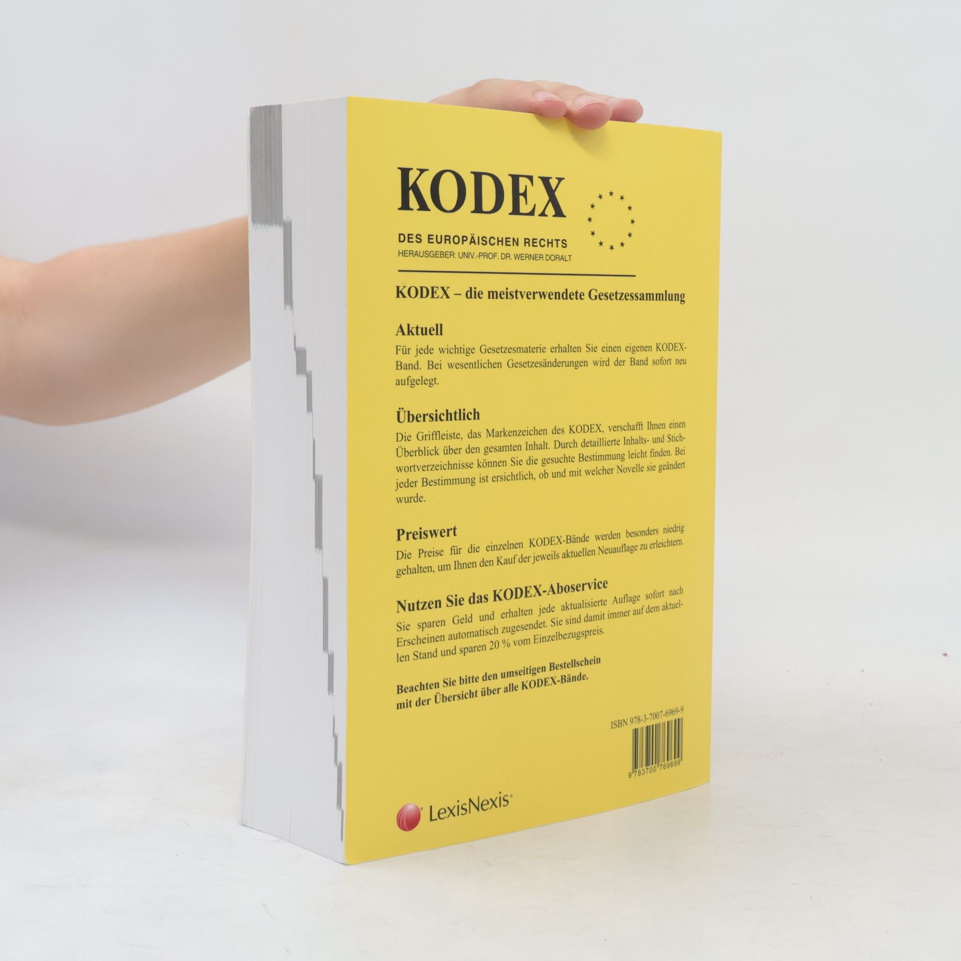 Werner Doralt KODEX: Europarecht