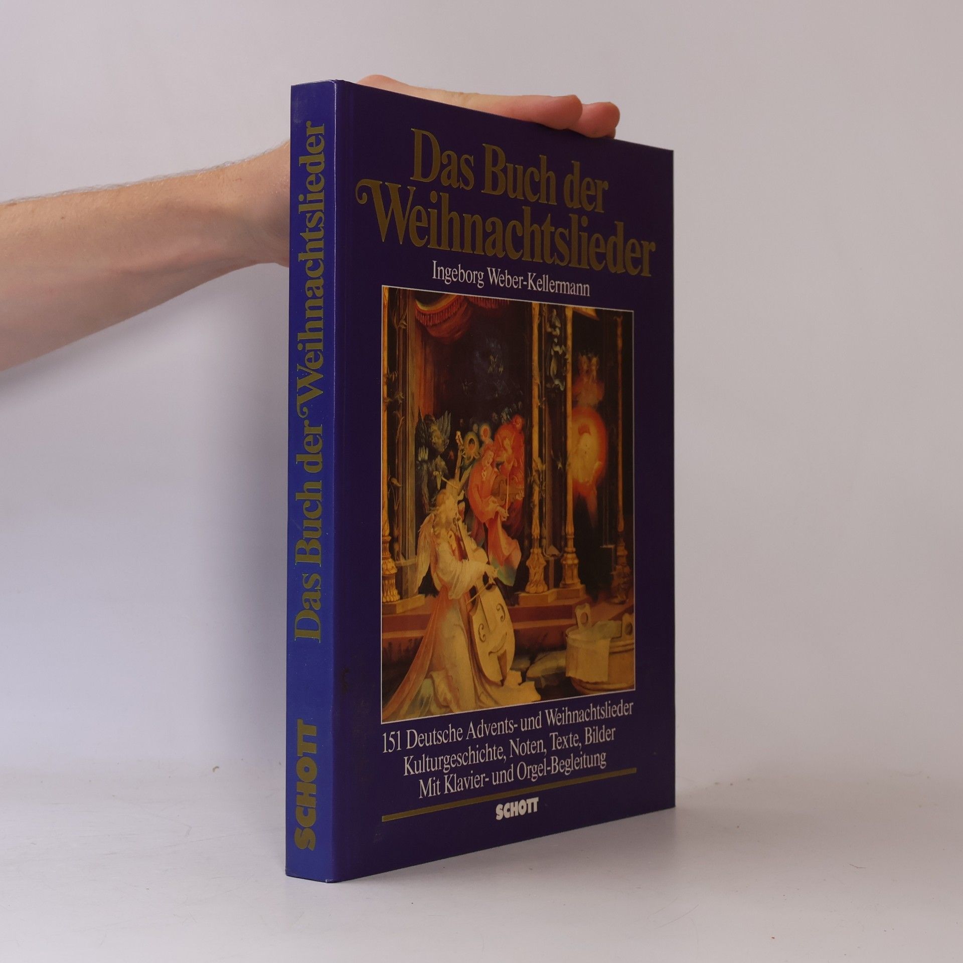 Hilger Schallehn Das Buch der Weihnachtslieder : 151 deutsche Advents- und Weihnachtslieder : Kulturgeschichte, Noten, Texte, Bilder mit Klavier- und Orgel-Begleitung