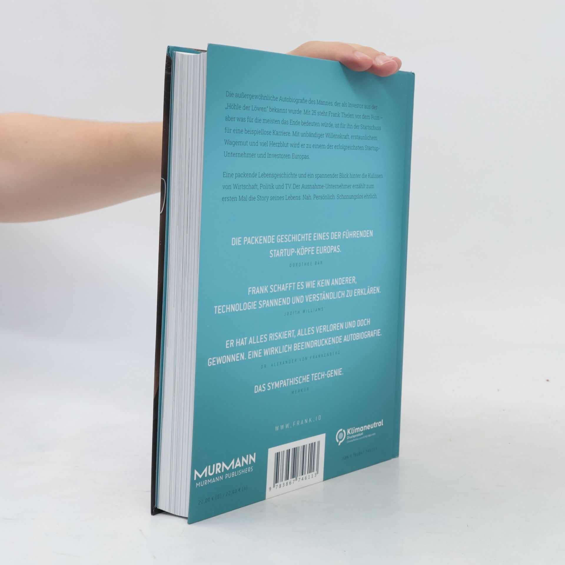 Various authors Frank Thelen: Die autobiografie