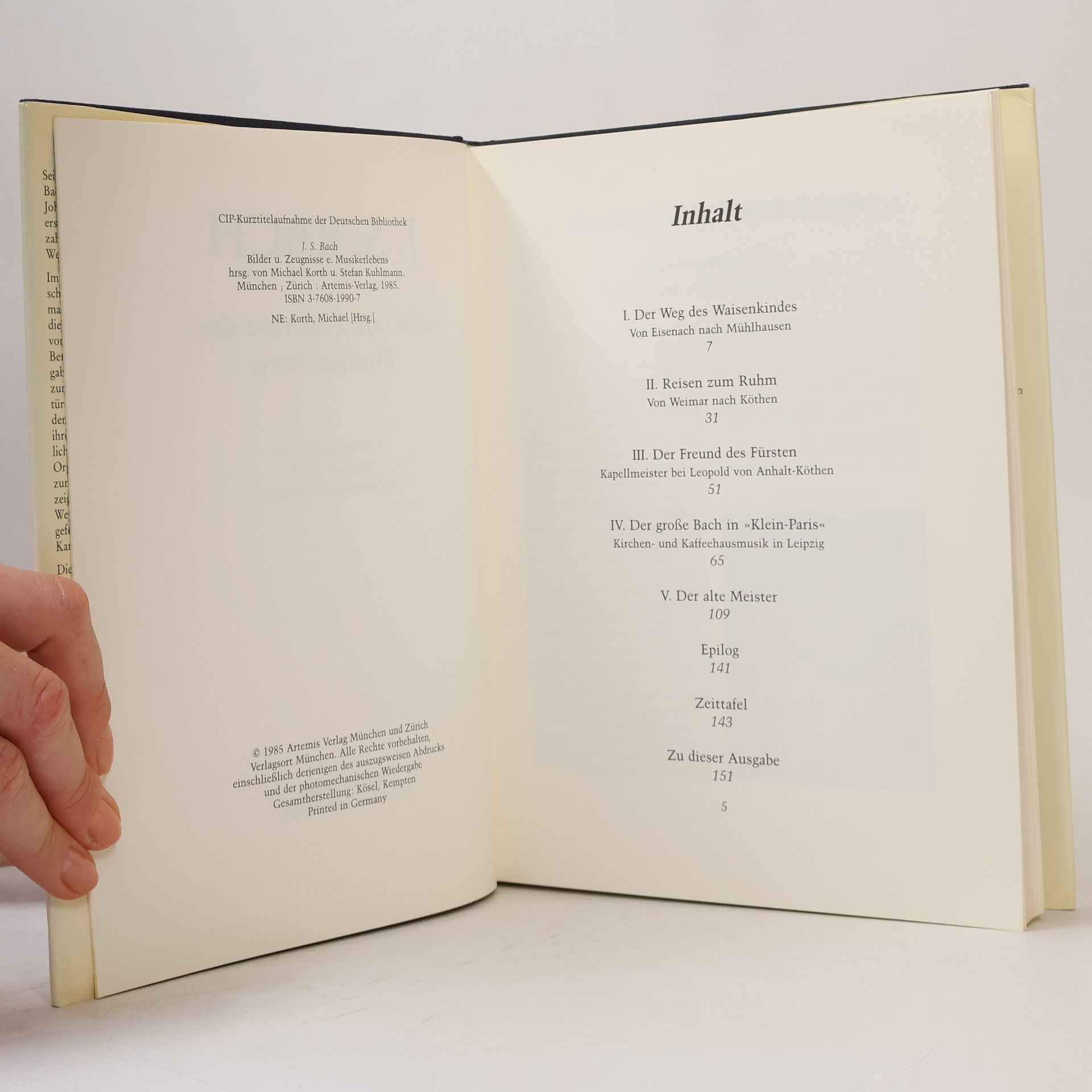 Michael Korth J.S. Bach