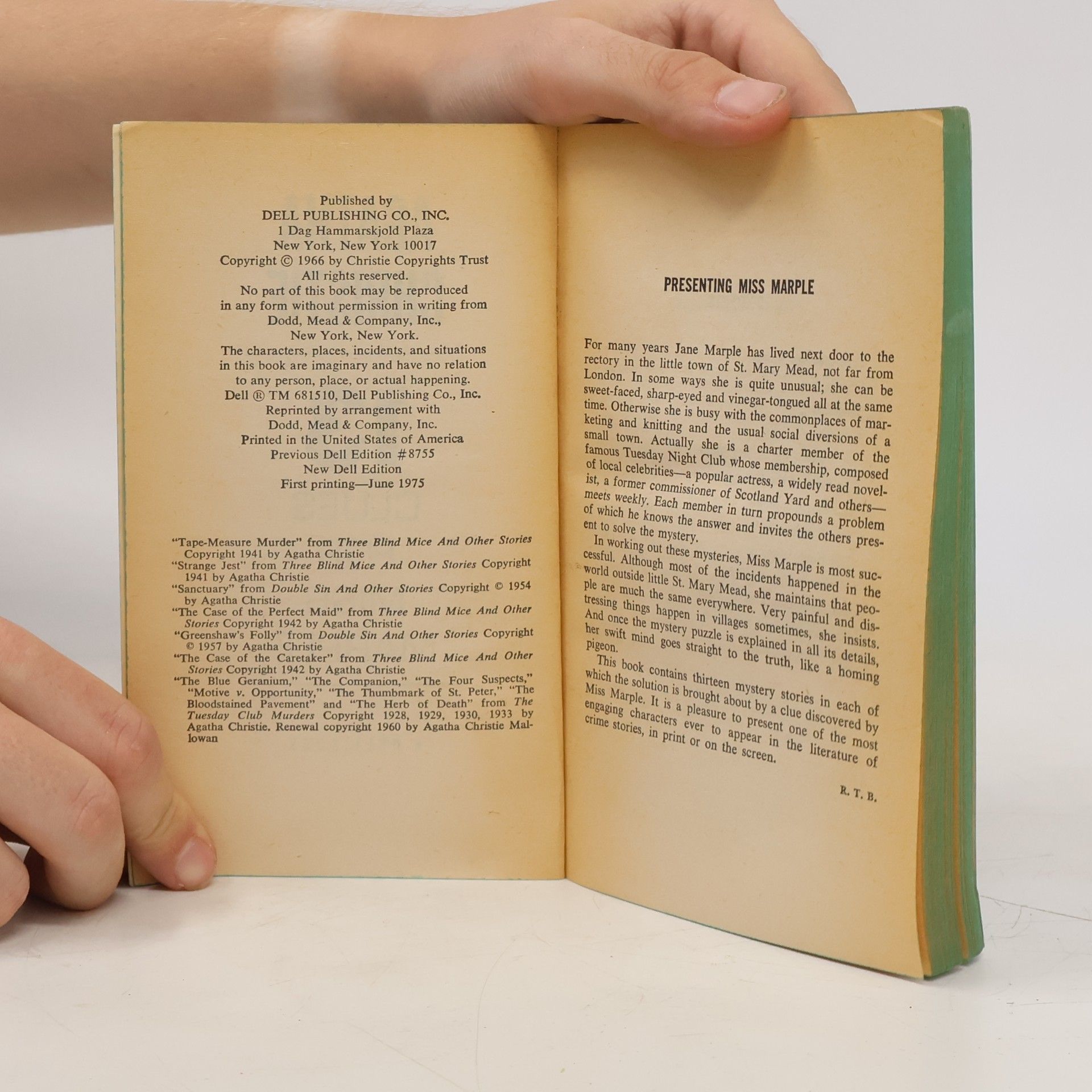 Agatha Christie 13 Clues for Miss Marple