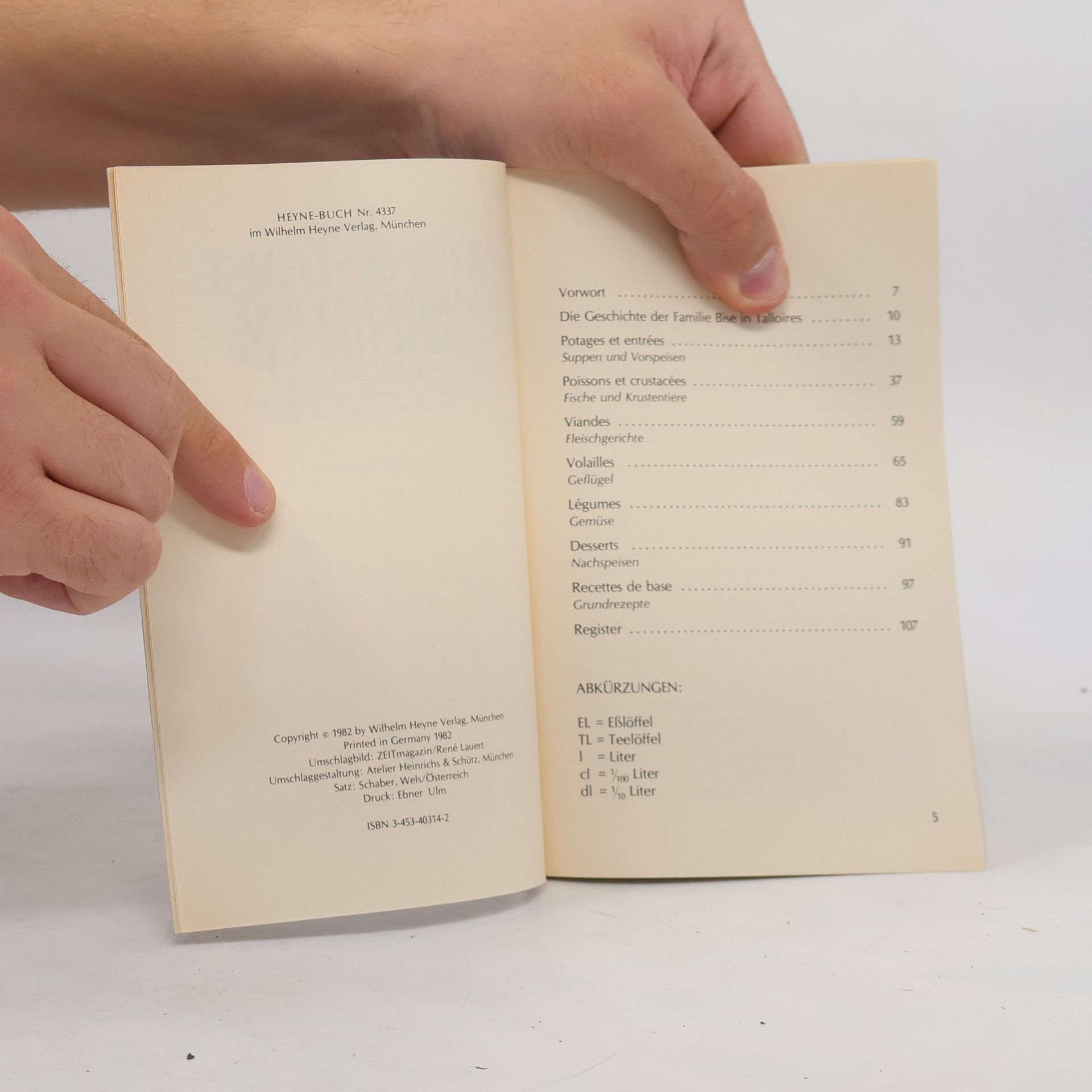Fernand Bise Das Fernand-Bise-Drei-Sterne-Kochbuch