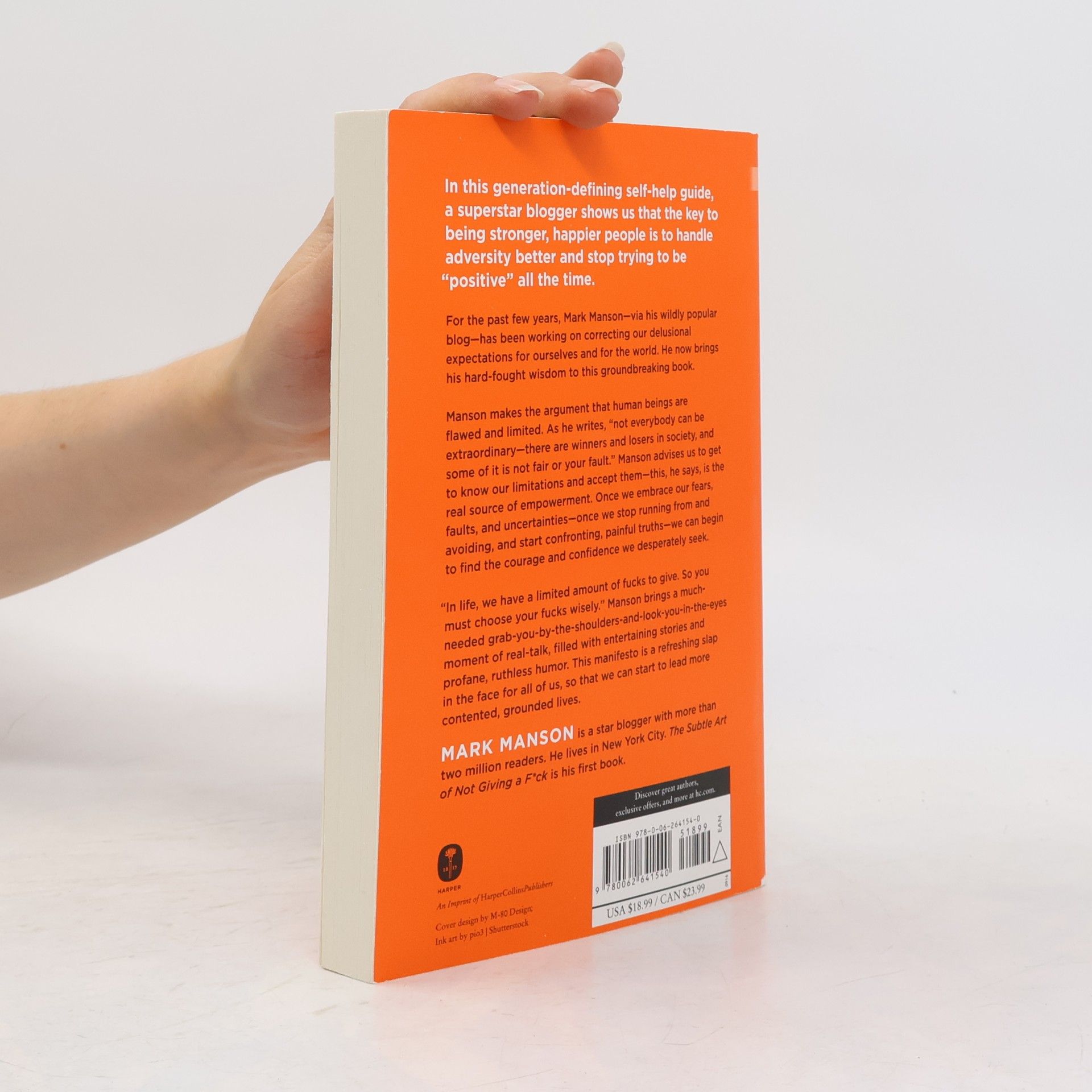 Mark Manson The Subtle Art of Not Giving a Fuck