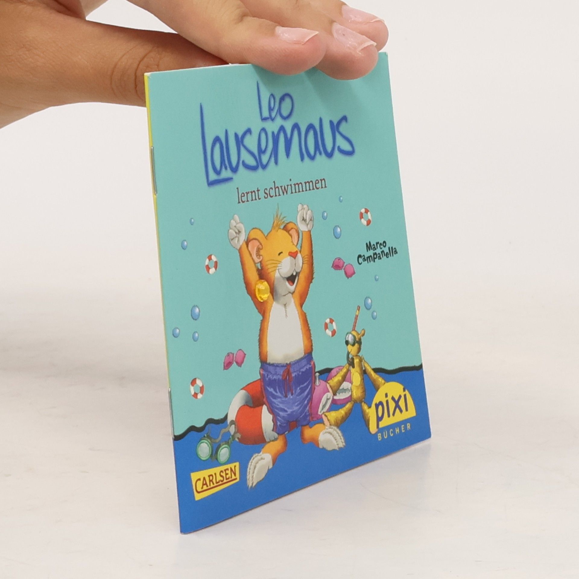 Marco Campanella Leo Lausemaus lernt schwimmen