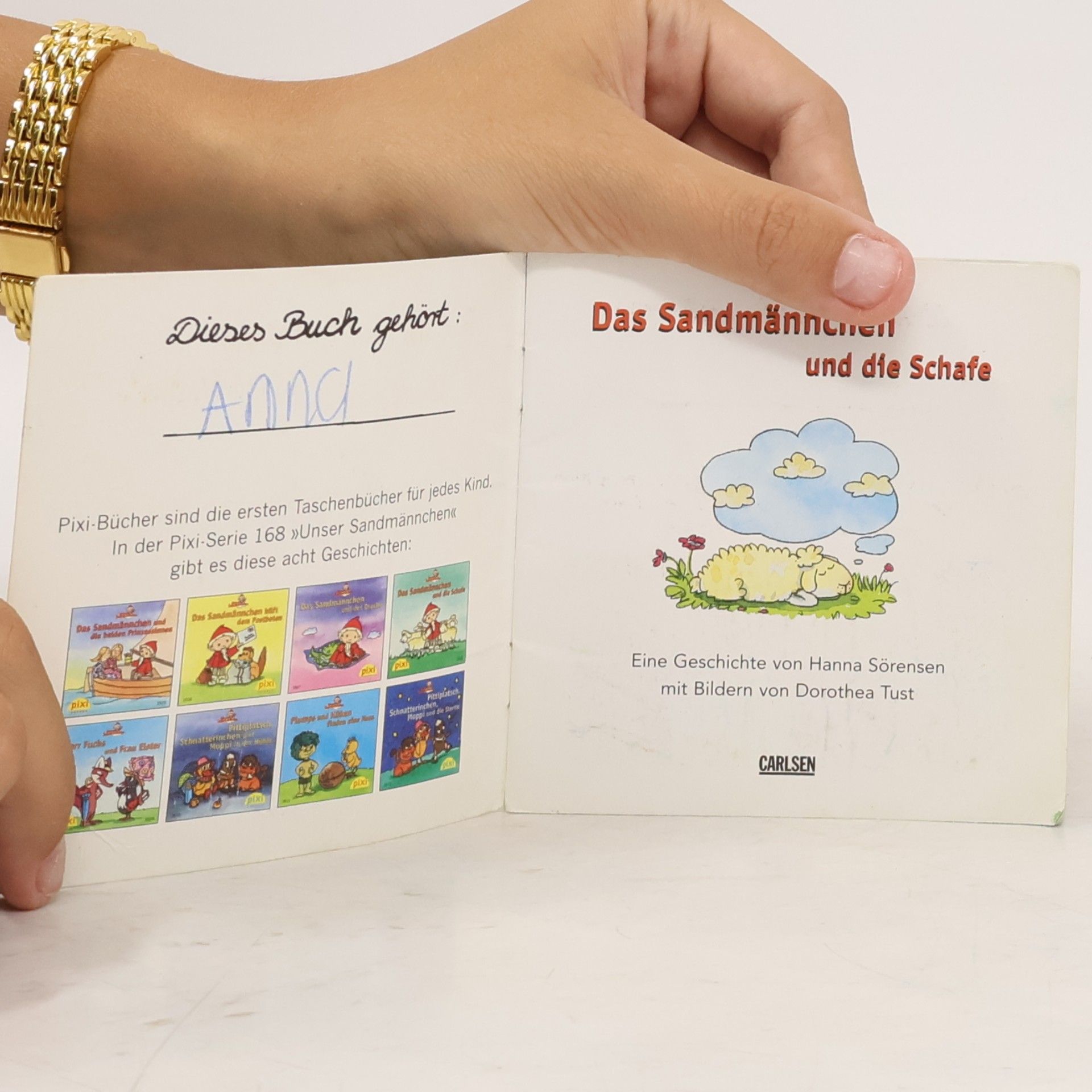 Dorothea Tust Das Sandmännchen hilft dem Postboten