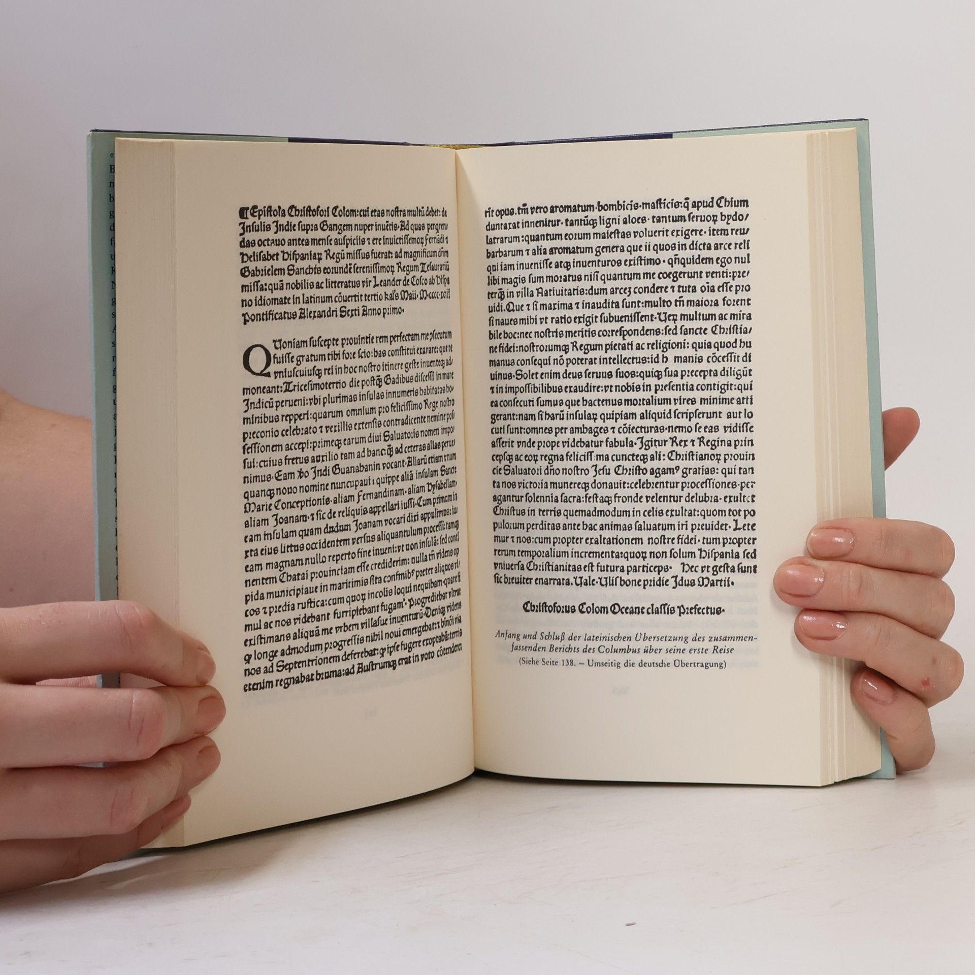 Christoph Columbus Das Bordbuch 1492