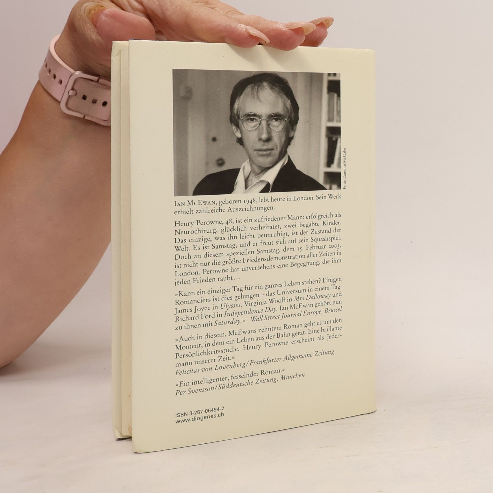 Ian McEwan Saturday