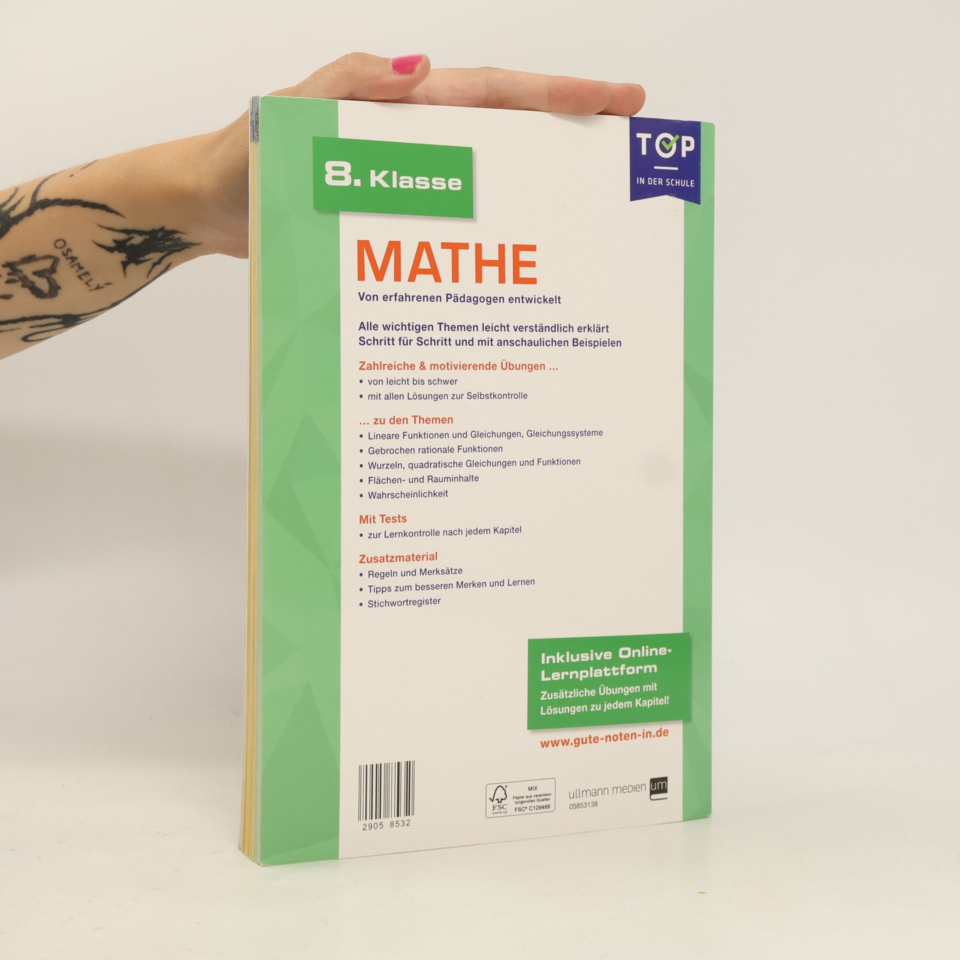 Autorenkollektiv Gute Noten in Mathe 8. Klasse