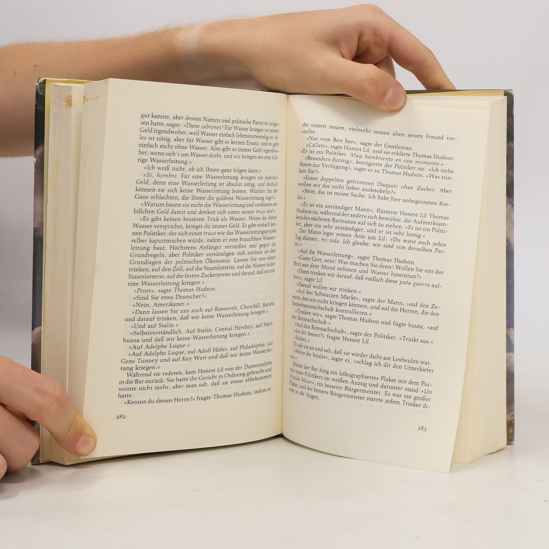 Ernest Hemingway Inseln im Strom