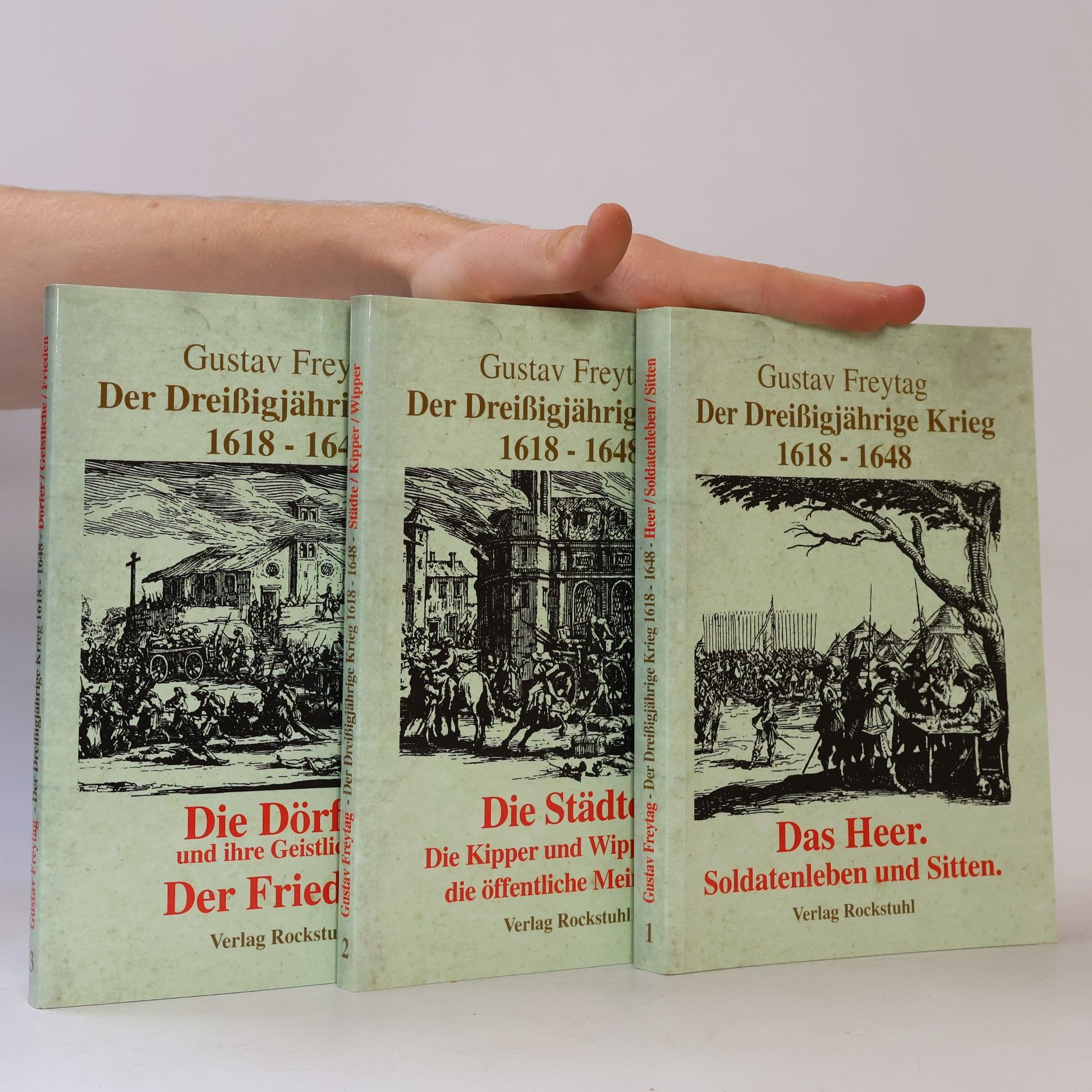 Gustav Freytag Der Dreißigjährige Krieg 1618-1648 1-3
