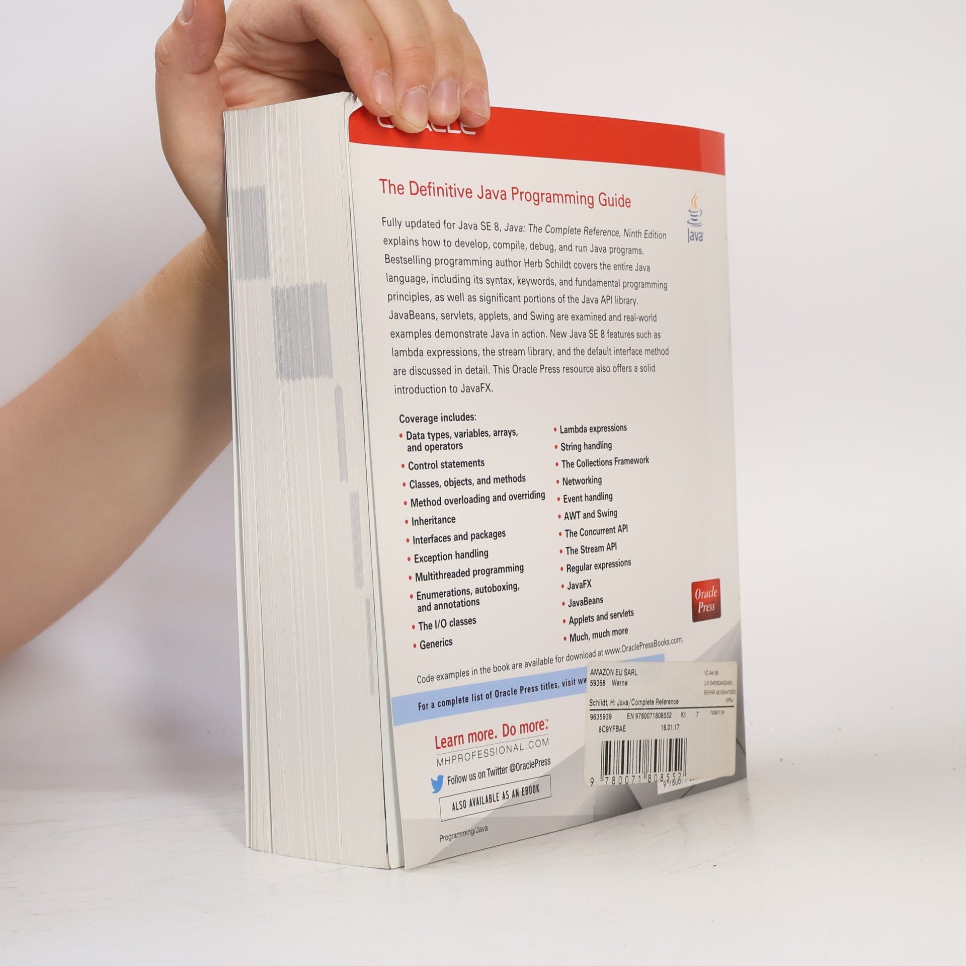 Herbert Schildt Java: The Complete Reference, Ninth Edition