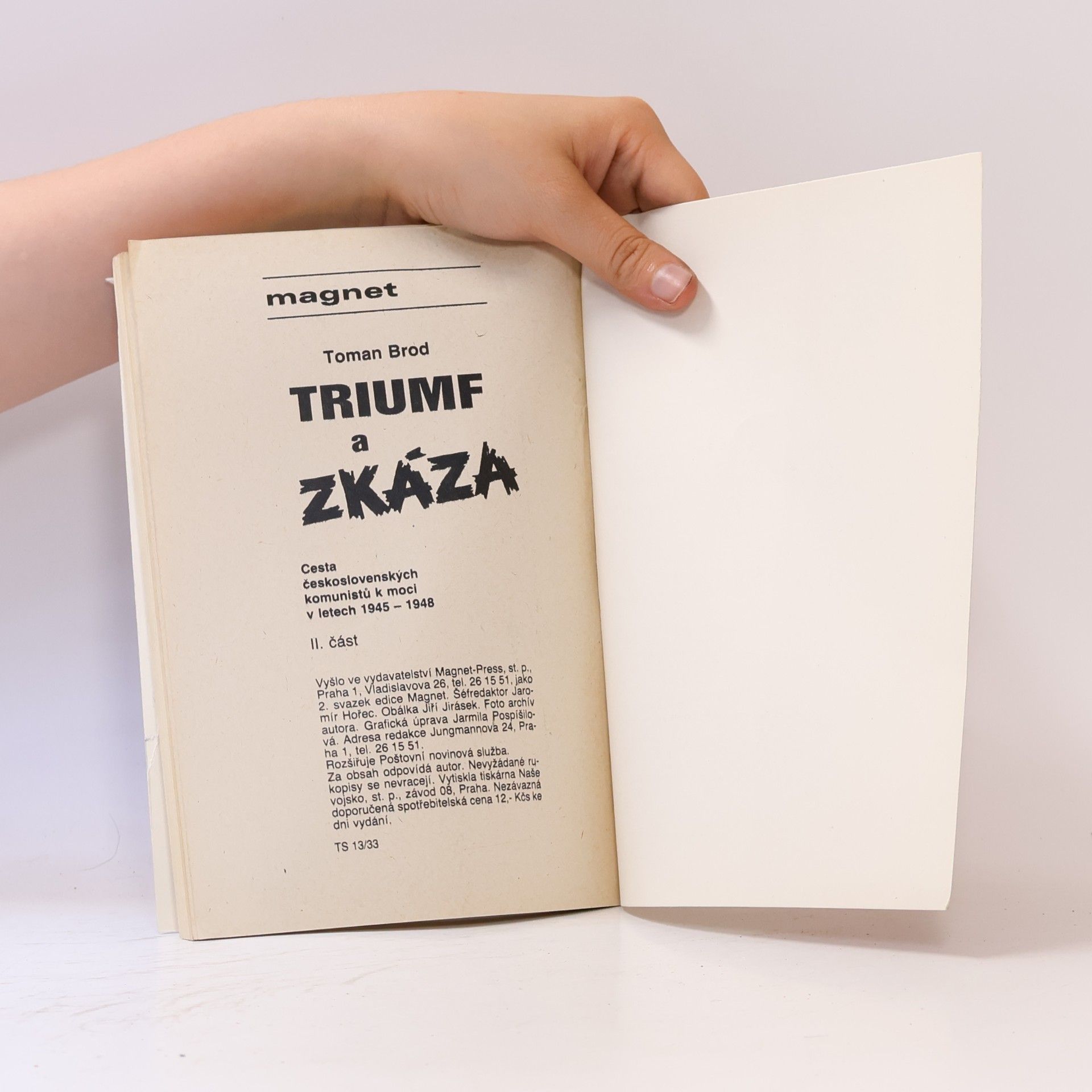Toman Brod Triumf a zkáza II. část