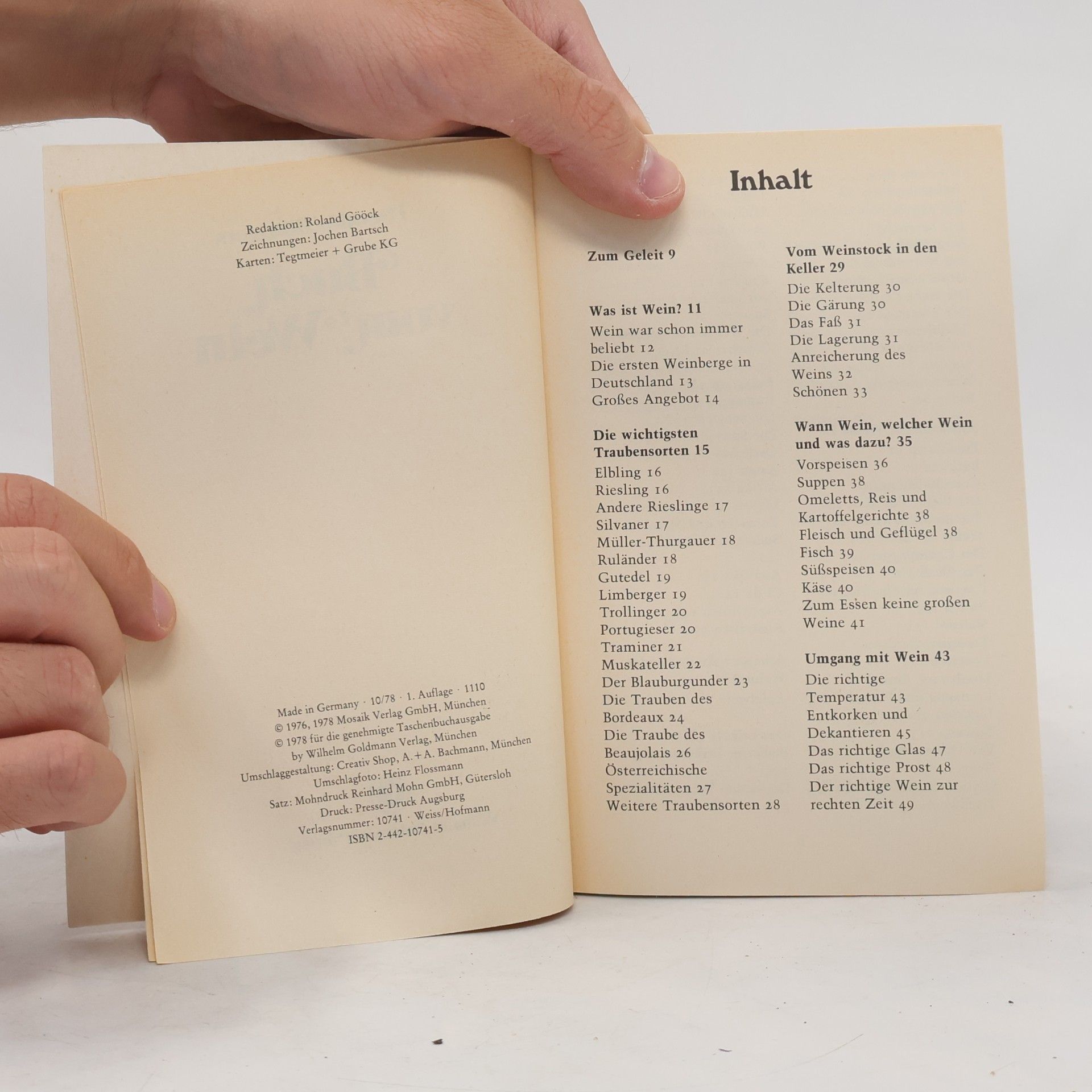 Theodor Böttiger Theodor Böttigers Buch vom Wein