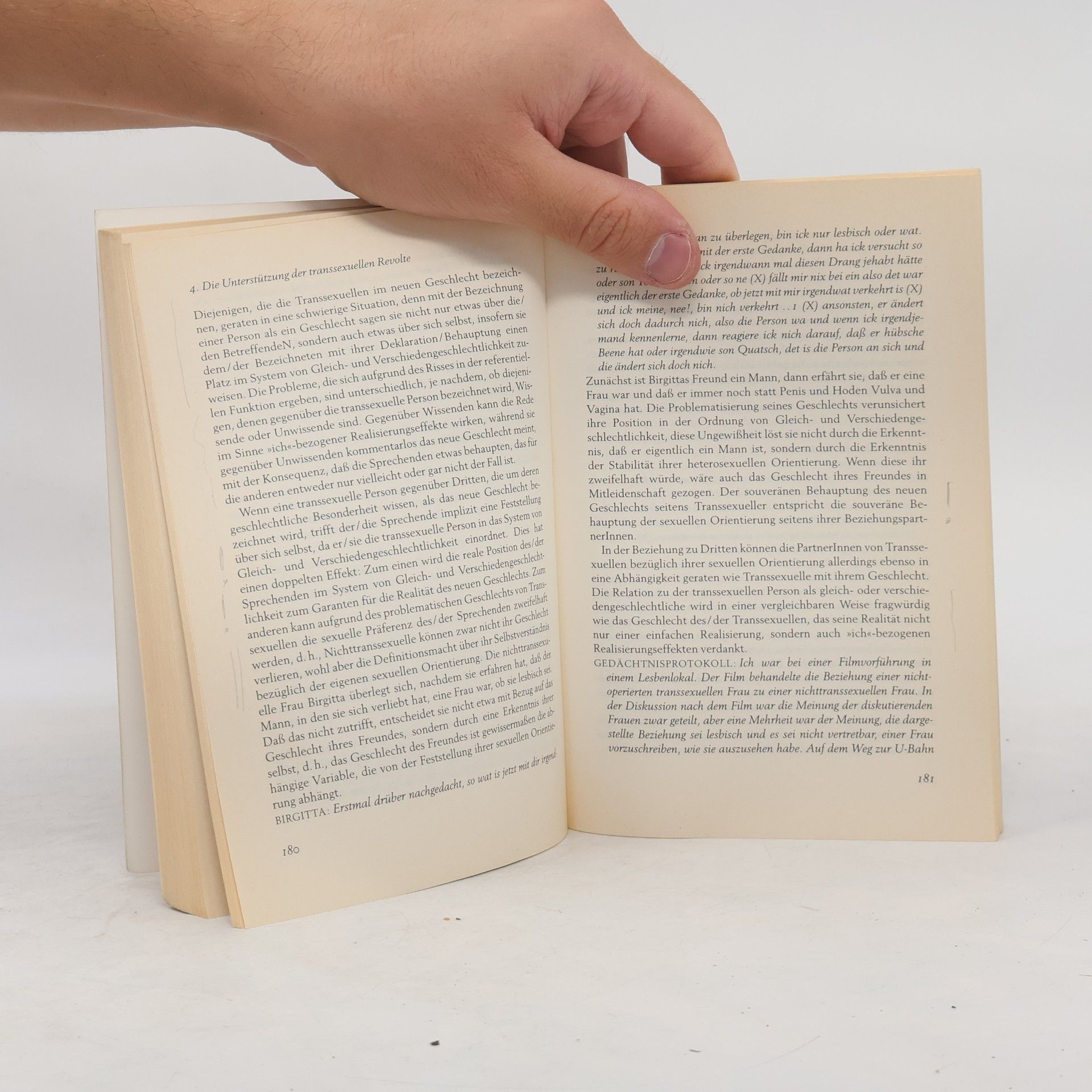 Gesa Lindemann Zeitschriften Fischer: Das paradoxe Geschlecht