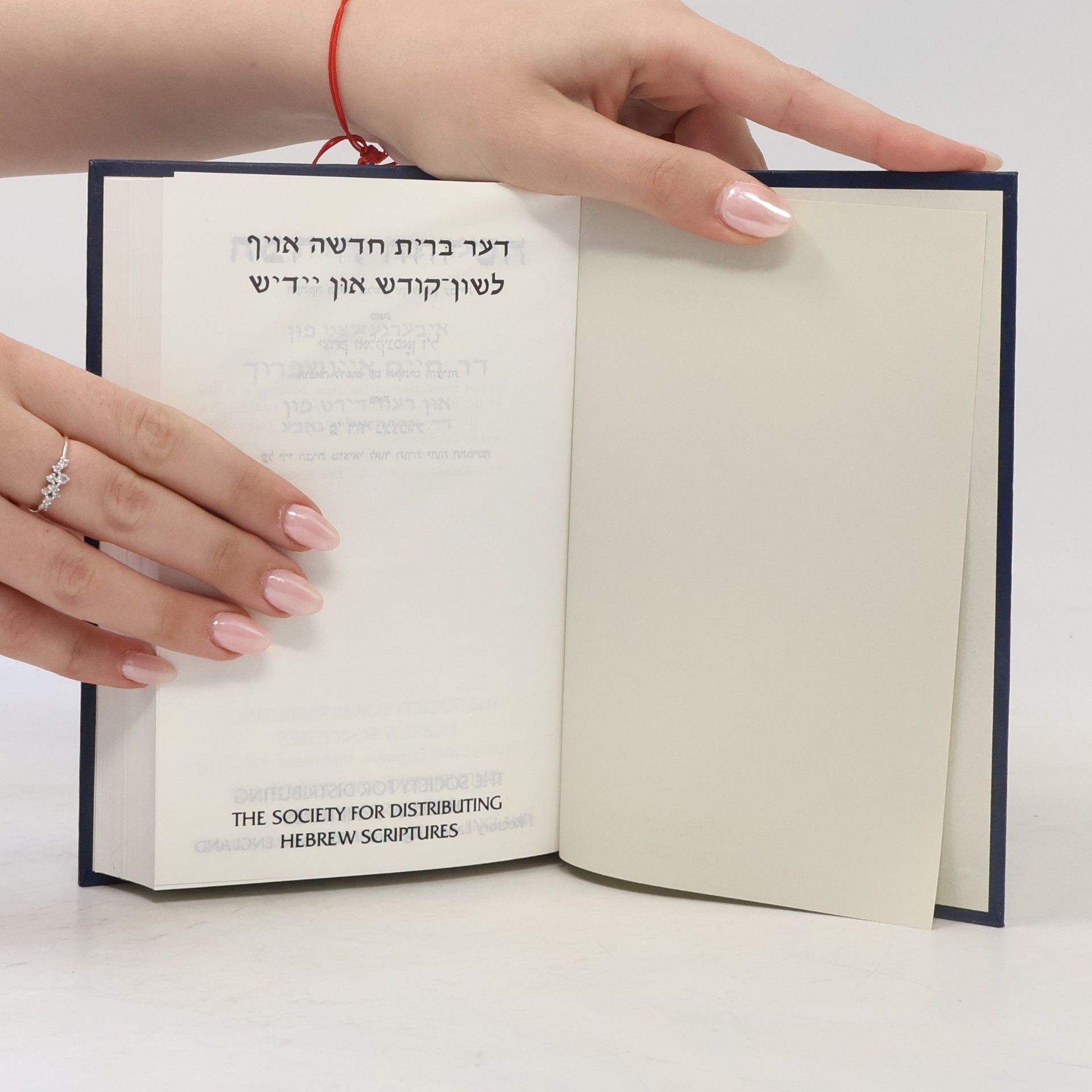 Autores varios הברית החדשה / דער ברית חדשה