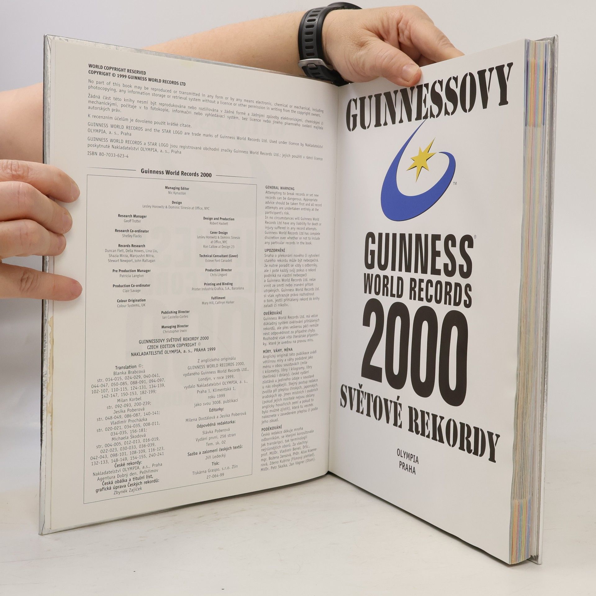 Collectif d'auteurs Guinnessovy světové rekordy 2000.