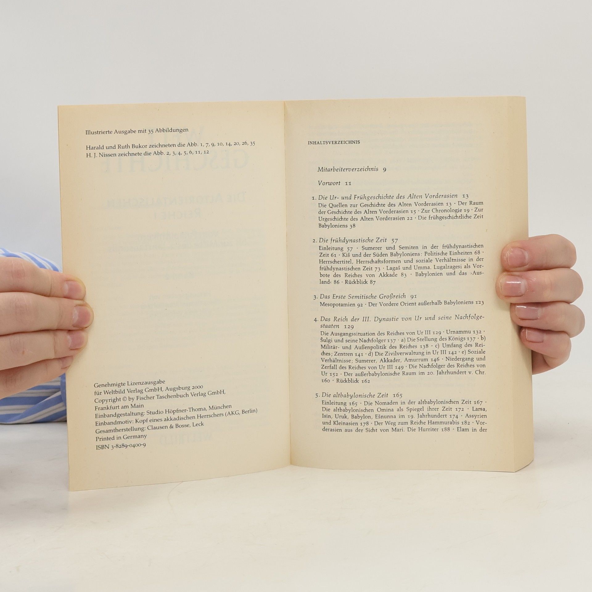 Jean Bottéro Weltgeschichte 2. Die Altorientalischen Reiche I