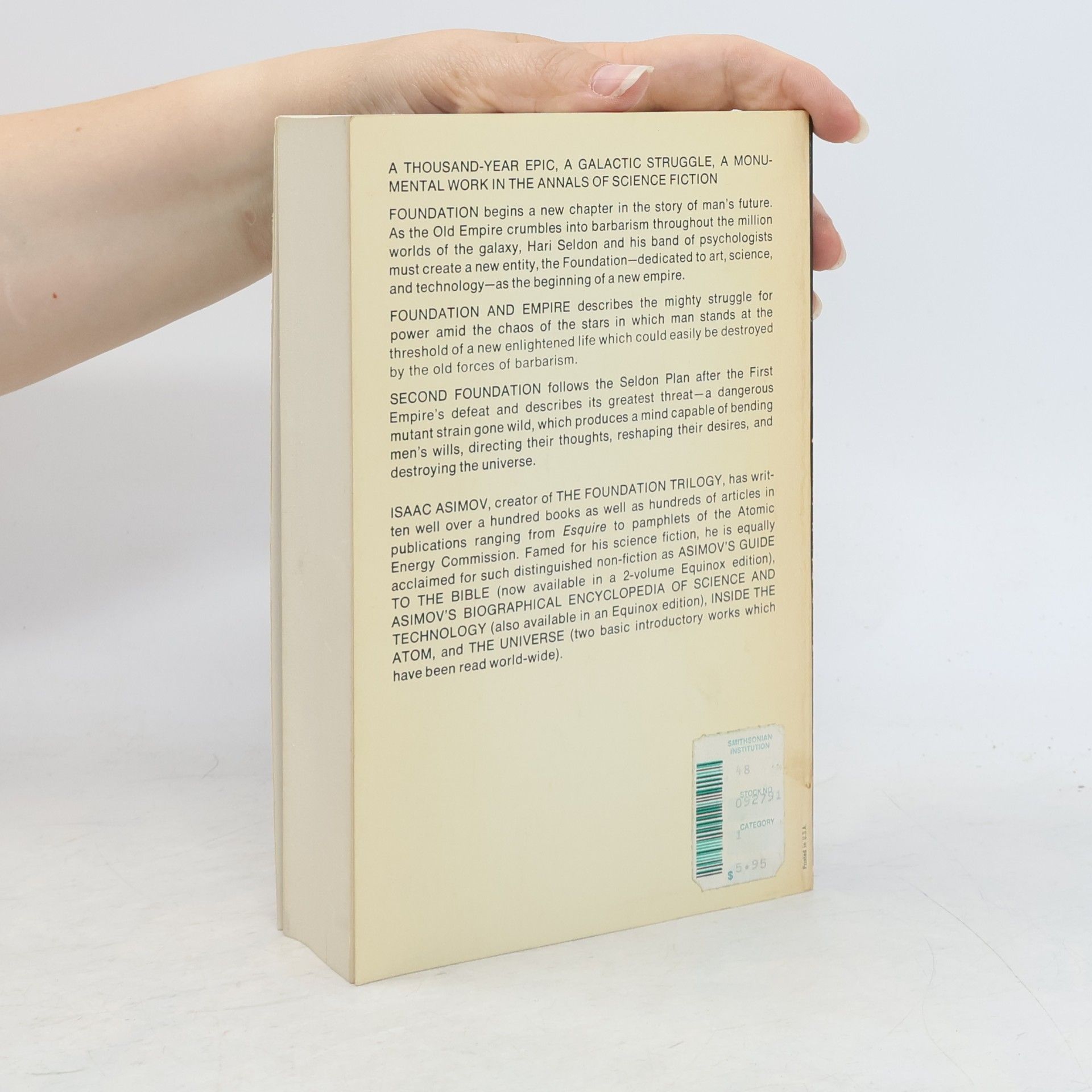 Isaac Asimov The Foundation Trilogy