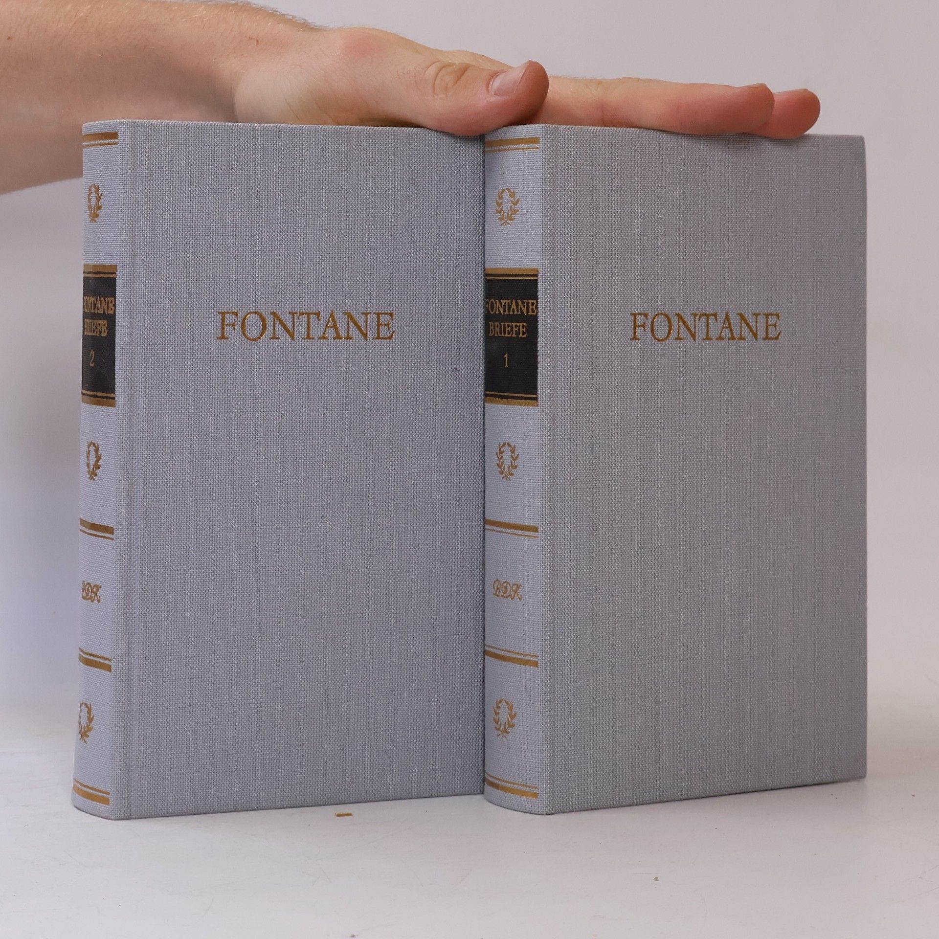 Fontanes Briefe in zwei Bänden I+II