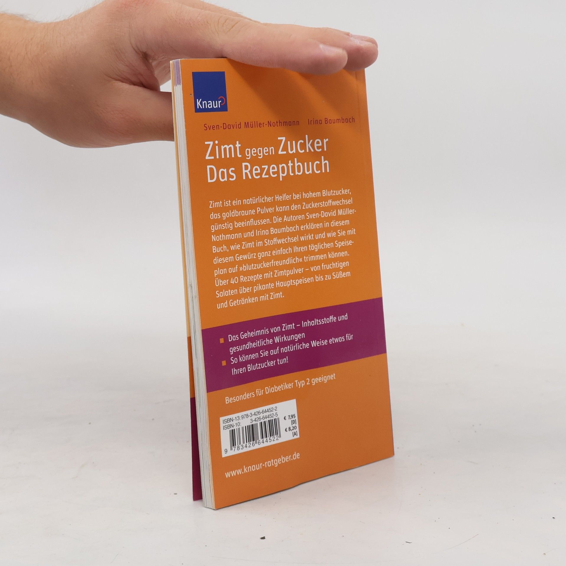 Sven-David Müller-Nothmann Zimt gegen Zucker - Das Rezeptebuch