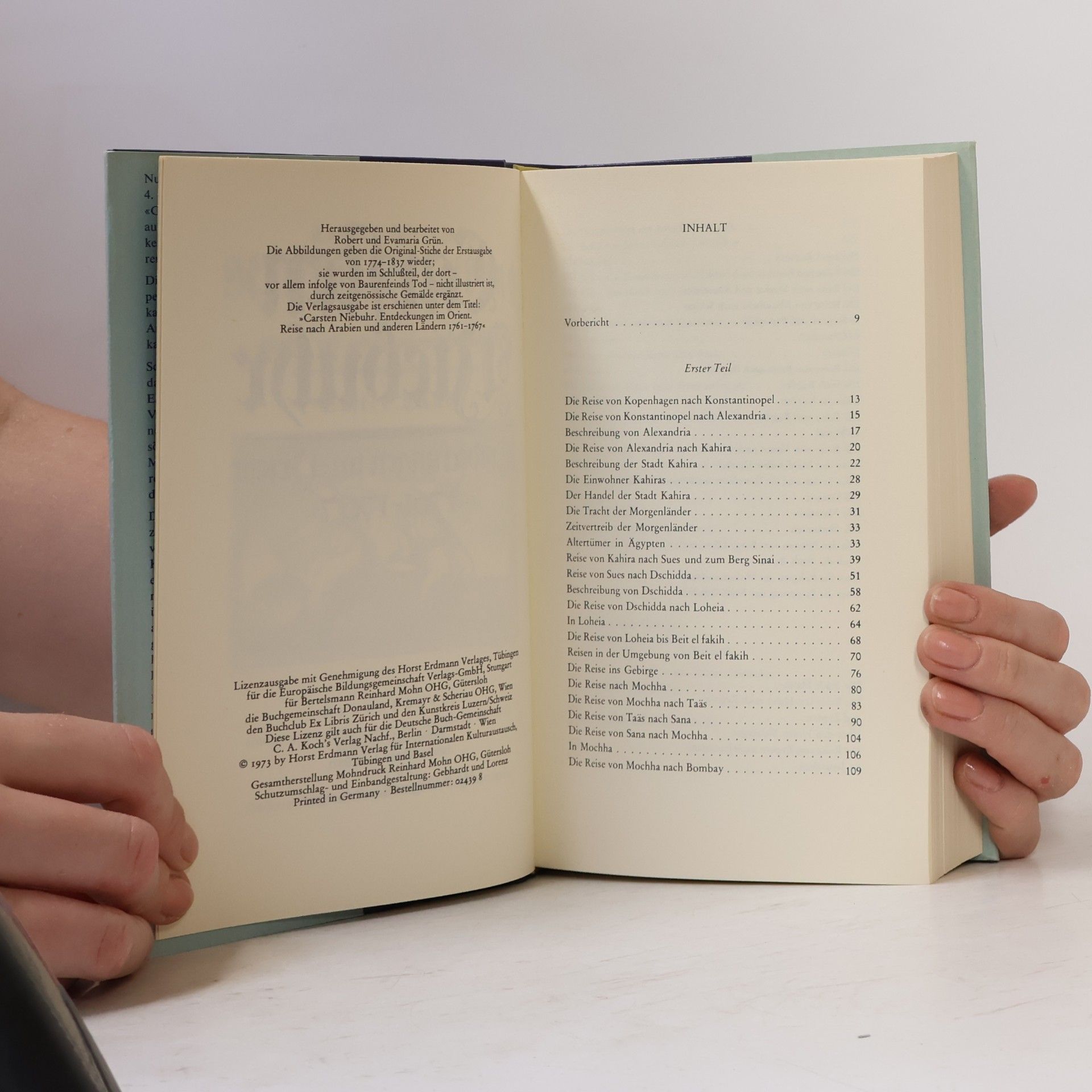 Carsten Niebuhr Entdeckungen im Orient 1761-1767