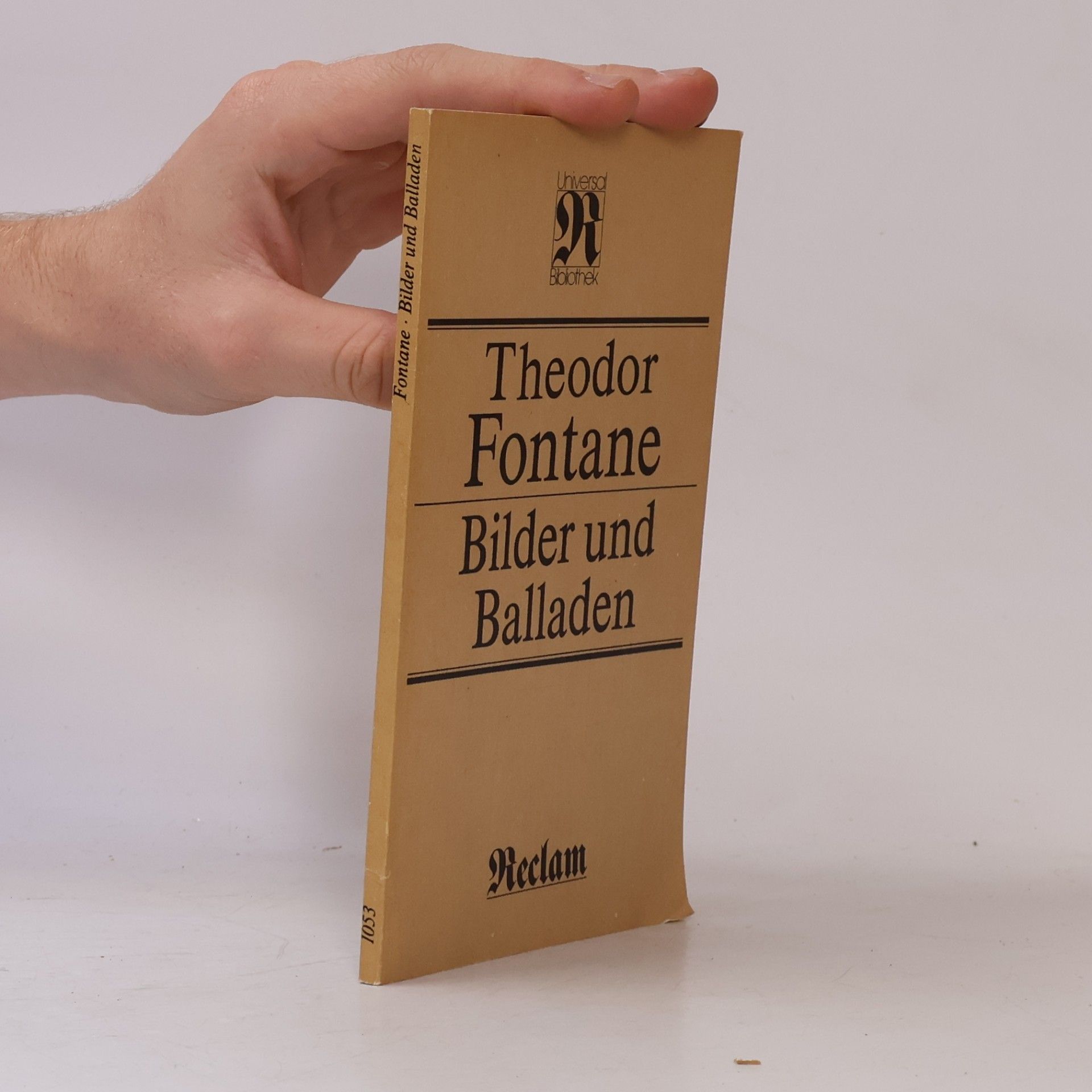 Theodor Fontane Bilder und Balladen