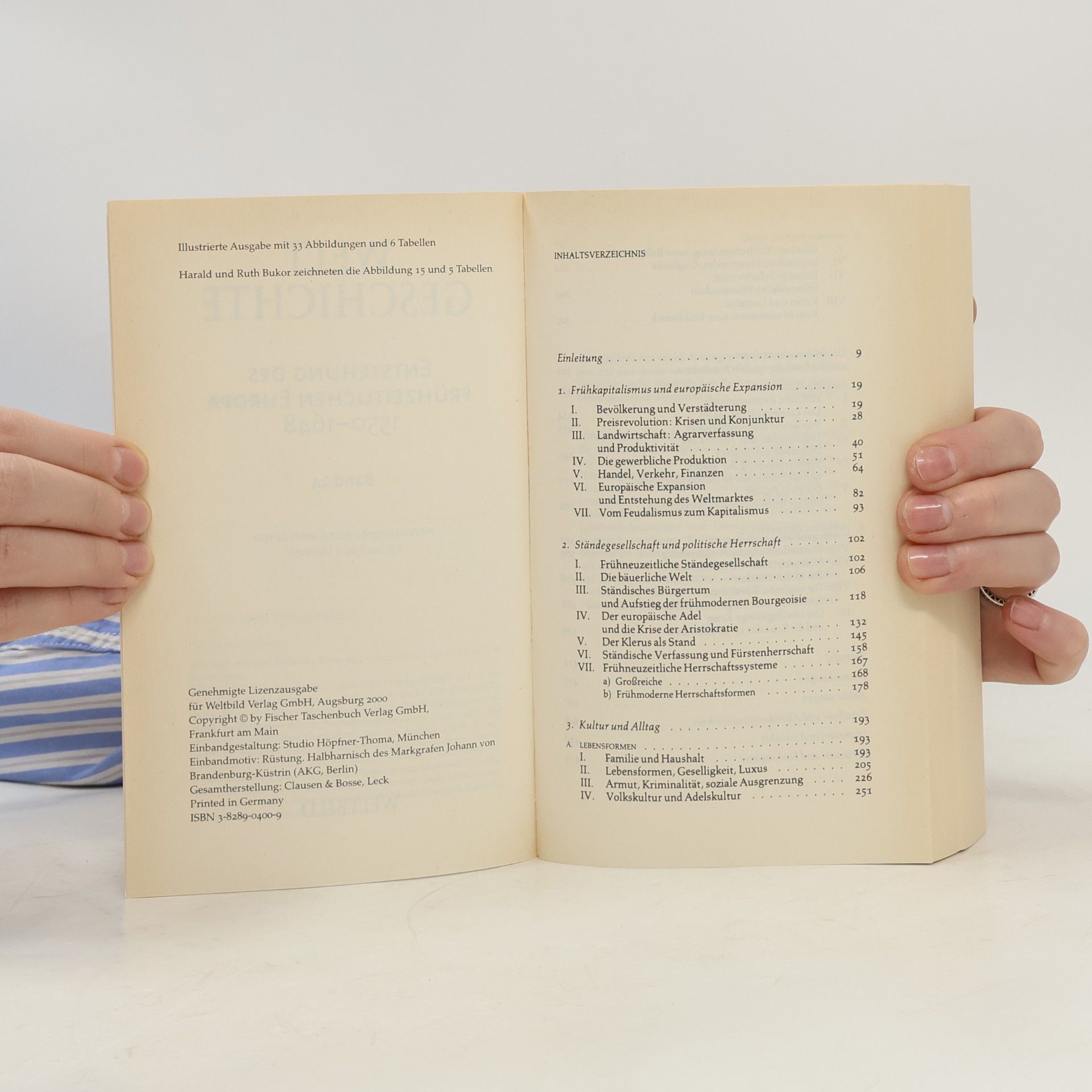 Autorenkollektiv Weltgeschichte 24. Entstehung des Frühzeitlichen Europa 1550-1648