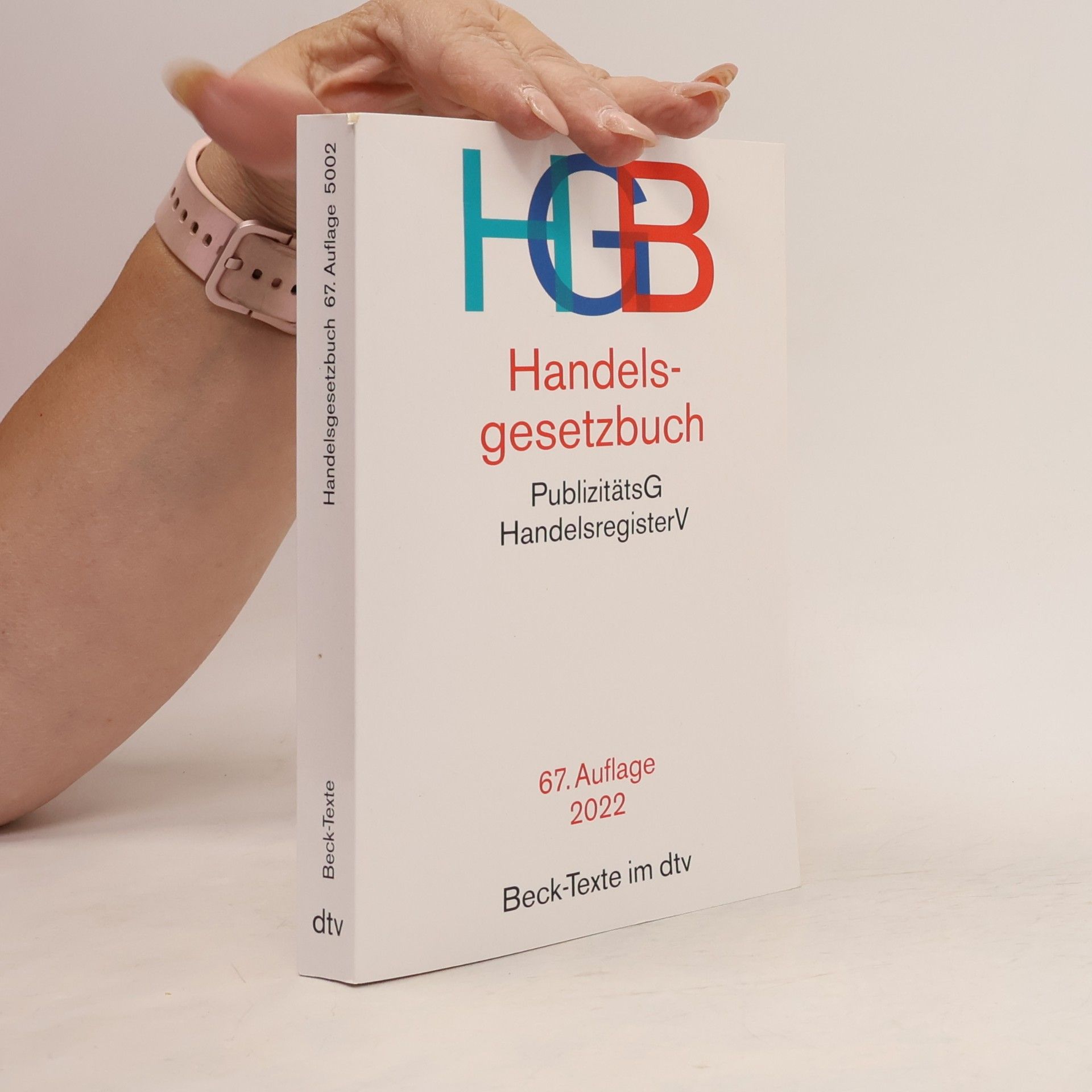 Auteurscollectief Handelsgesetzbuch HGB