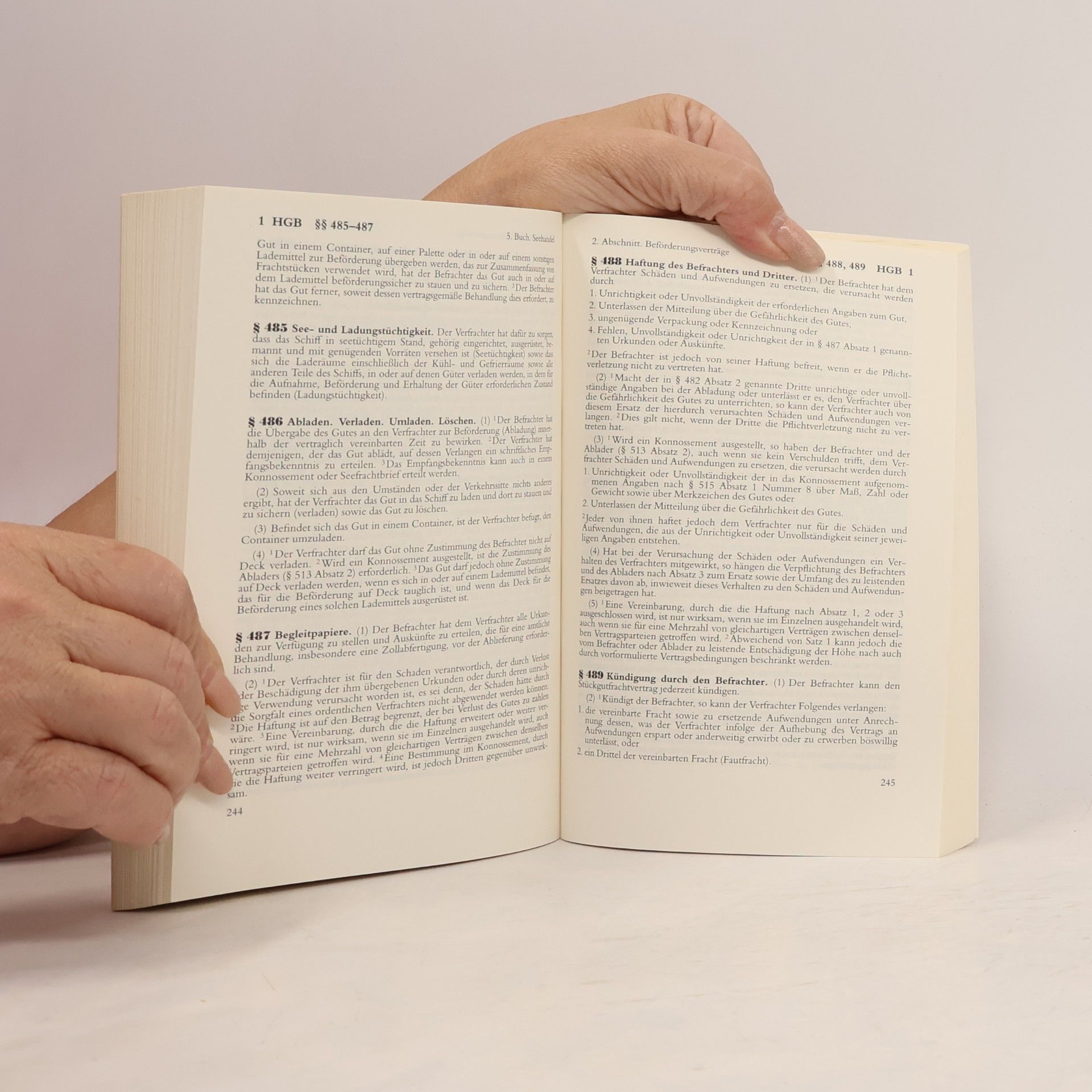 Collectif d'auteurs Handelsgesetzbuch HGB